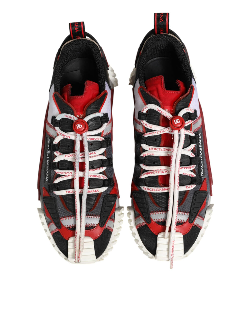 Dolce & Gabbana Multicolor NS1 Lace Up Low Top Sneakers Shoes