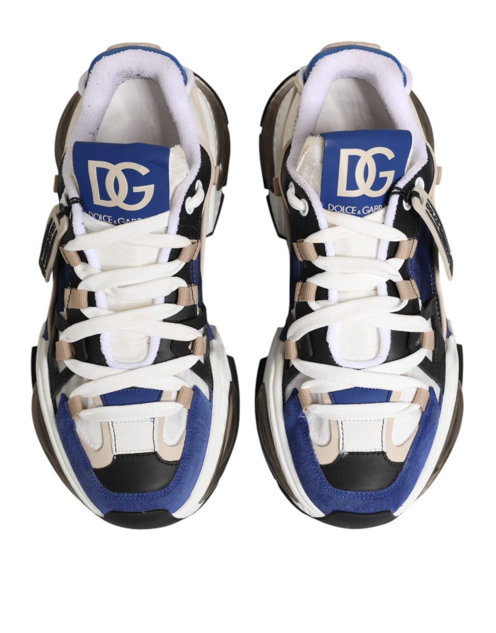 Dolce & Gabbana Multicolor AIRMASTER Low Top Sneakers Shoes