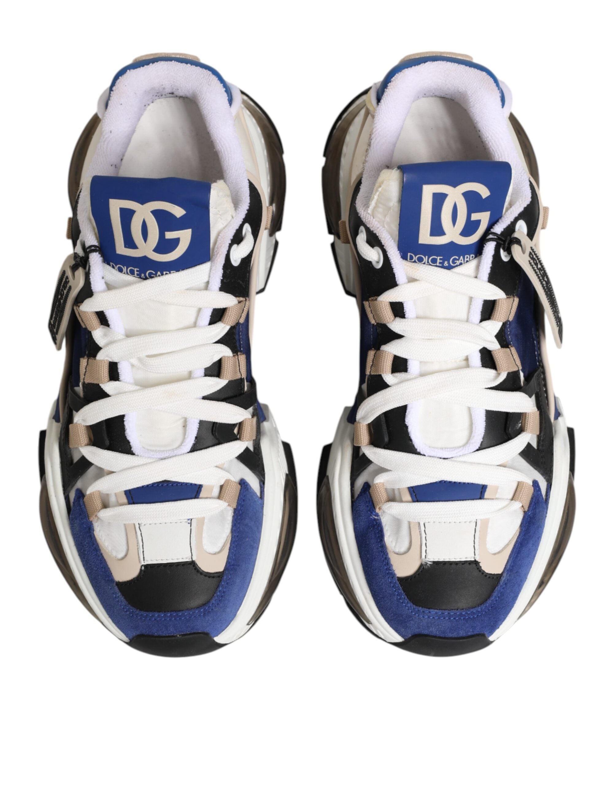 Dolce & Gabbana Multicolor AIRMASTER Low Top Sneakers Shoes