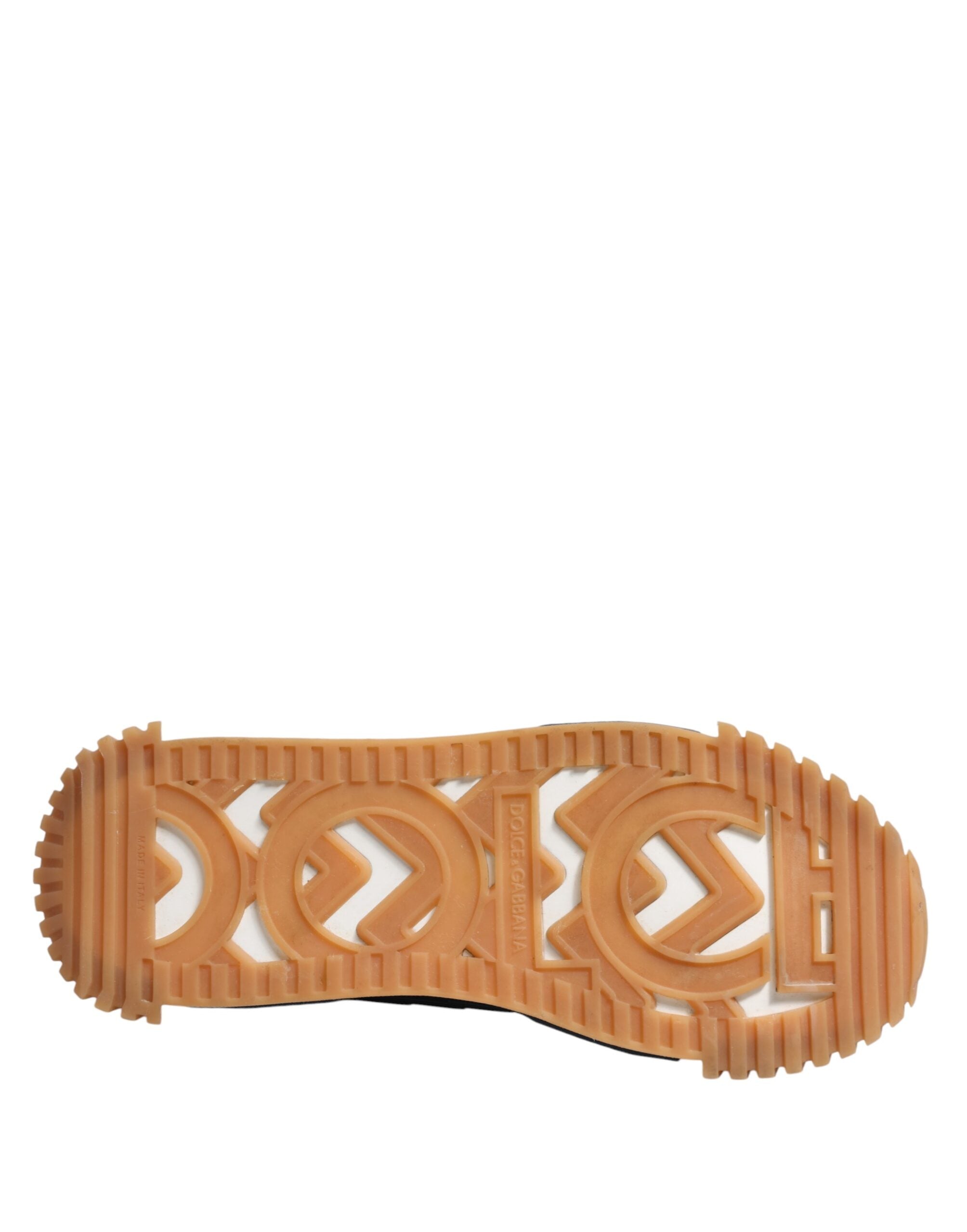 Dolce & Gabbana Blue White NS1 Lace Up Low Top Sneakers Shoes