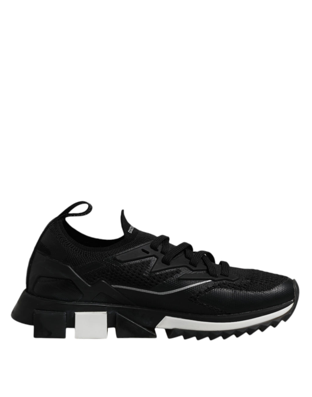 Dolce & Gabbana Black SORRENTO Lace Up Men Sneakers Shoes