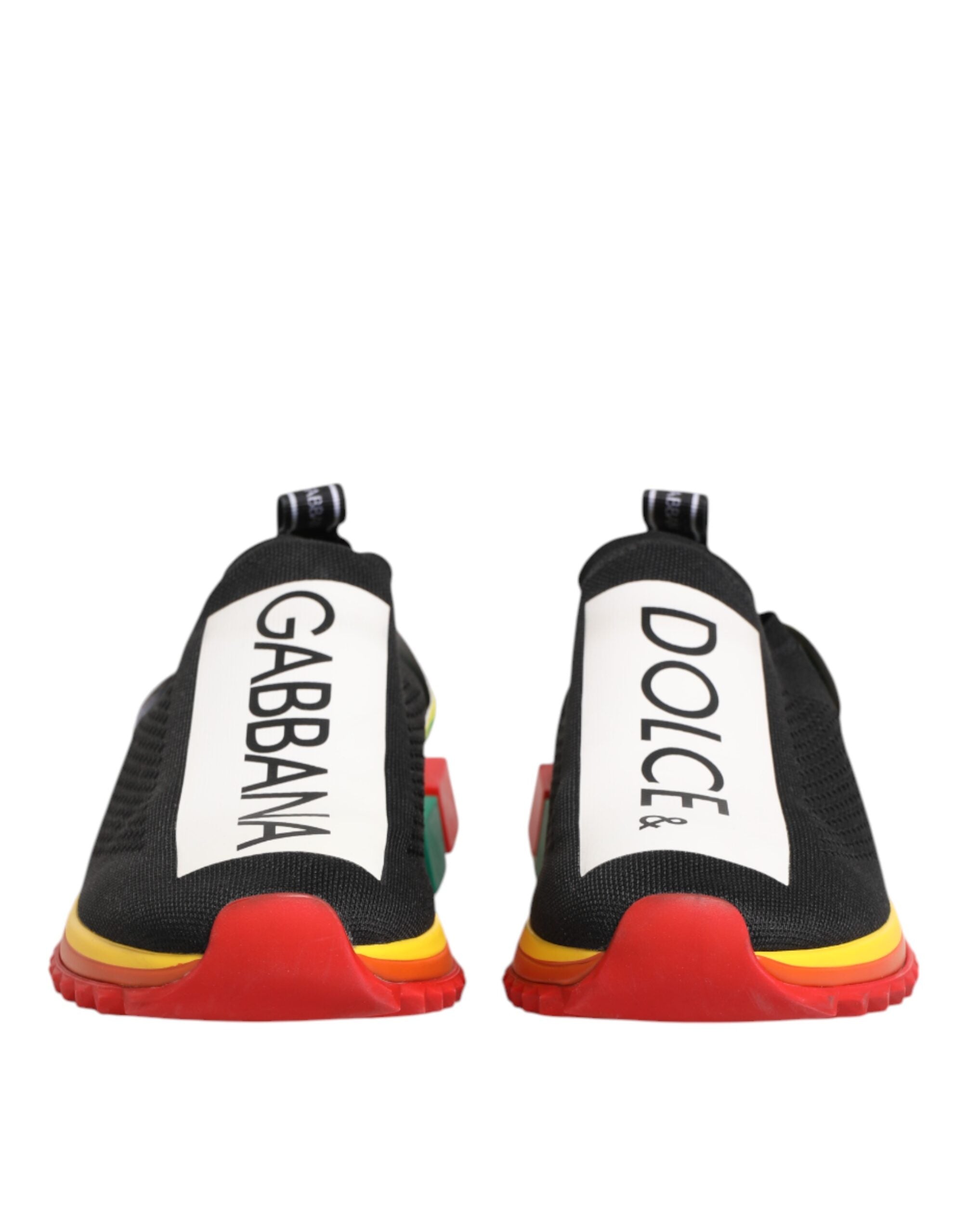 Dolce & Gabbana Multicolor Sorrento Slip On Men Sneakers Shoes