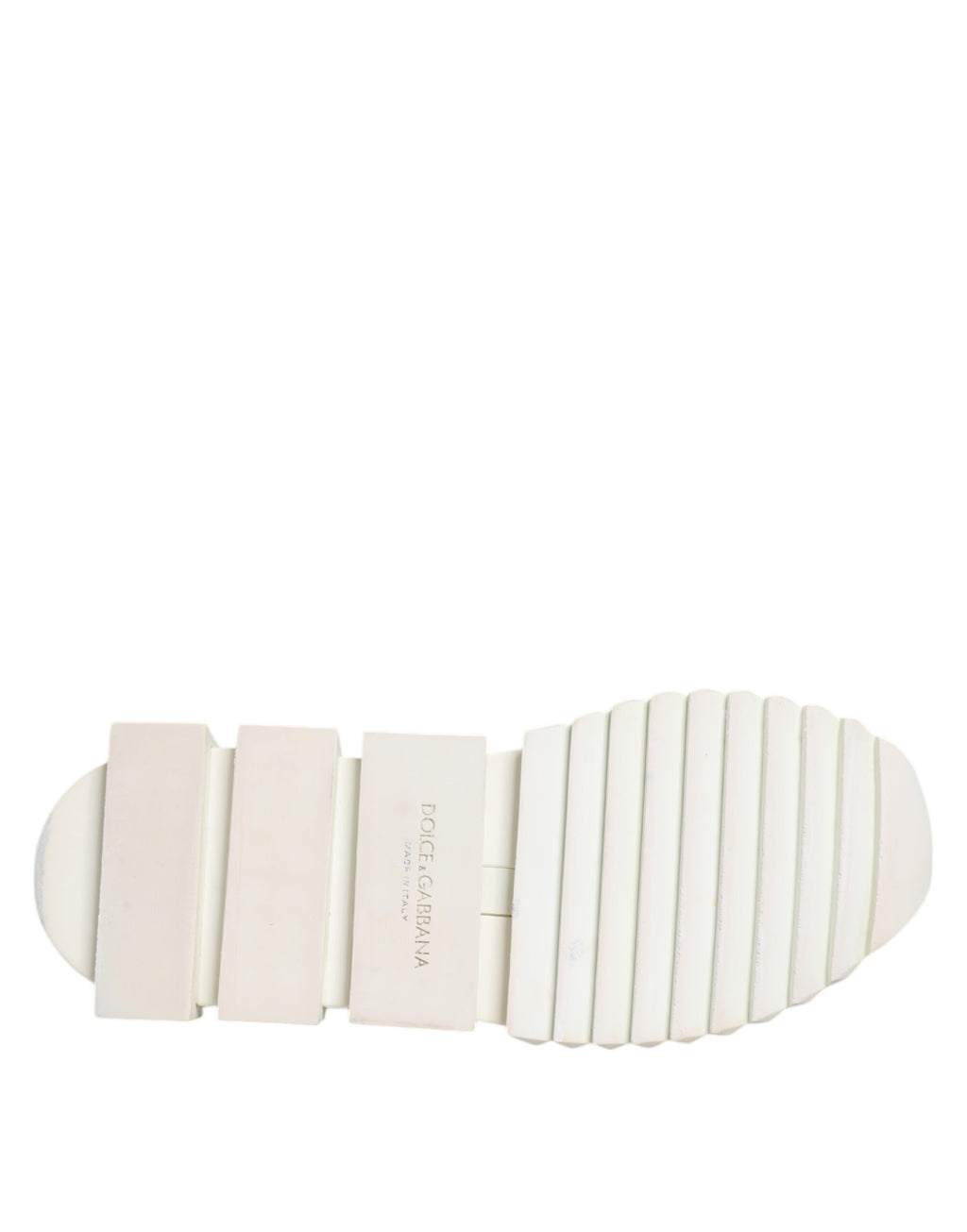 Dolce & Gabbana White SORRENTO Slip On Low Top Sneakers Shoes