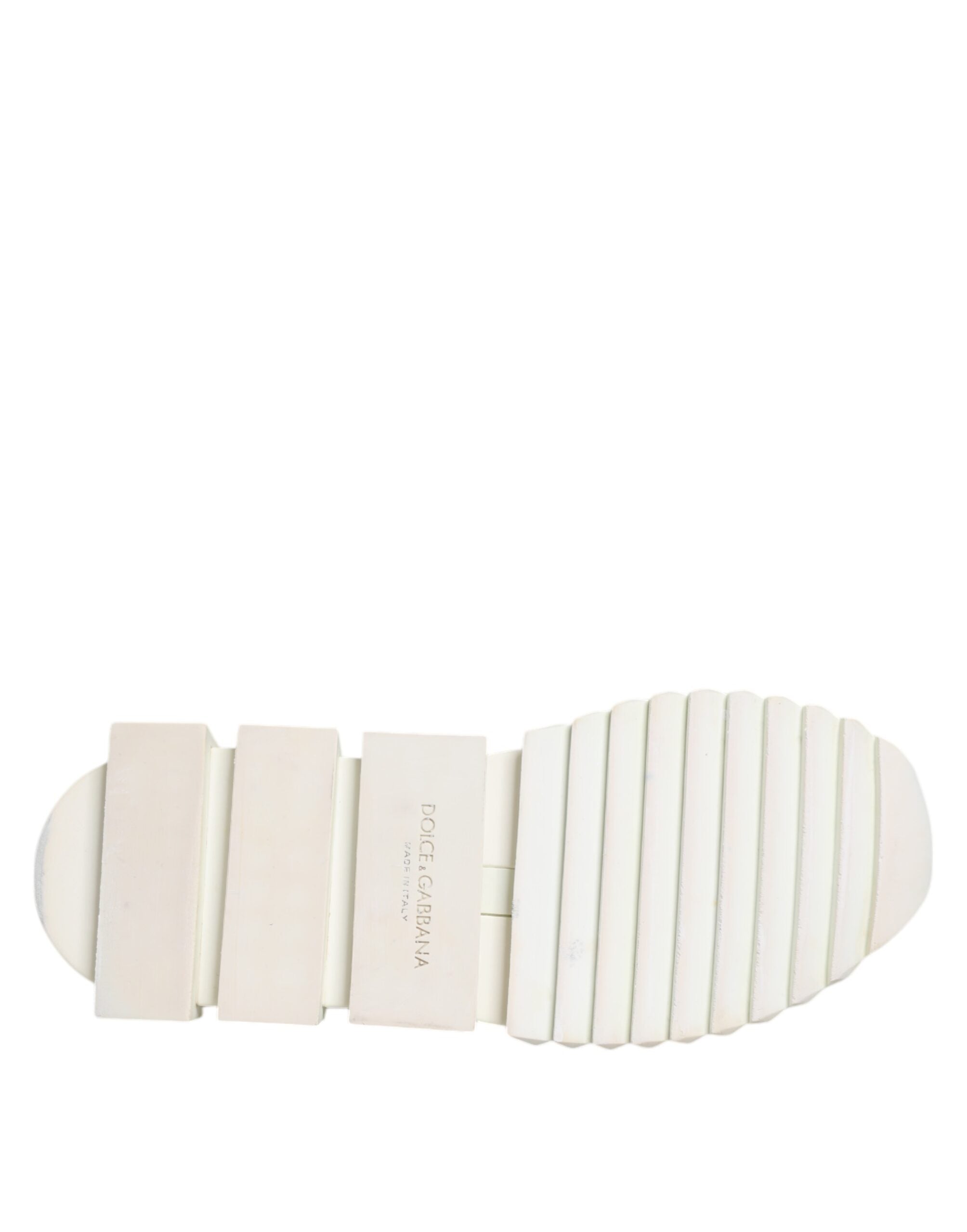 Dolce & Gabbana White SORRENTO Slip On Low Top Sneakers Shoes