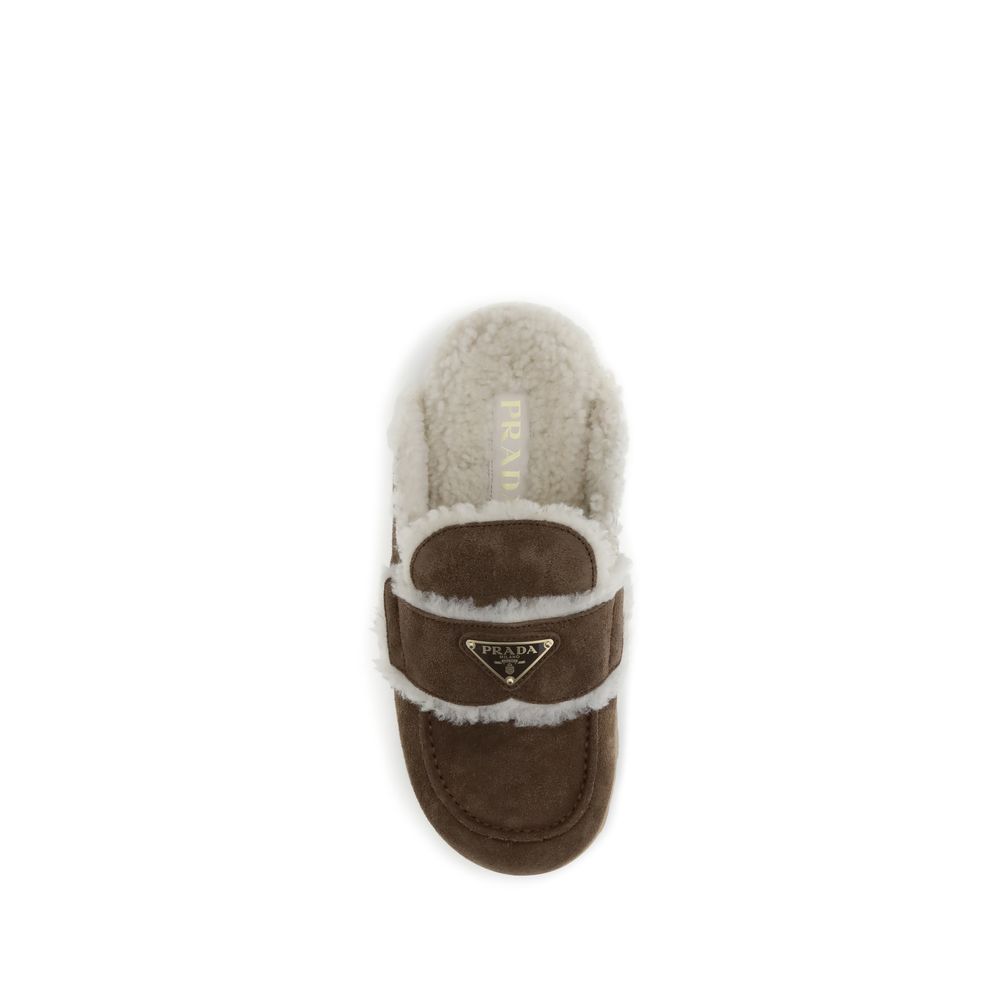 Prada Fur Mules