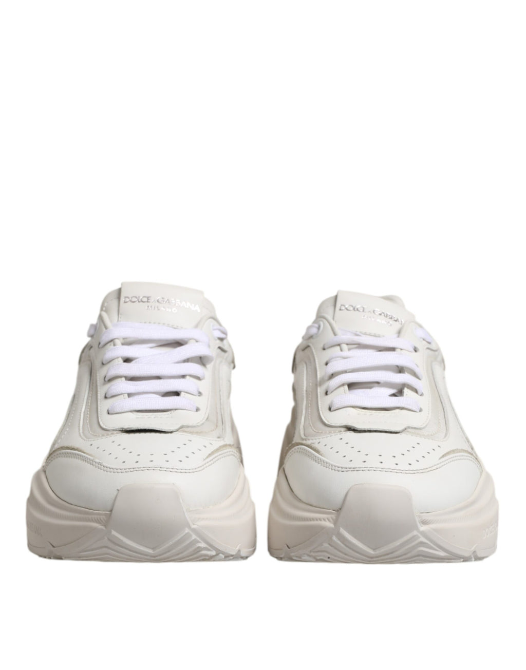 Dolce & Gabbana White Daymaster Low Top Sneakers Shoes