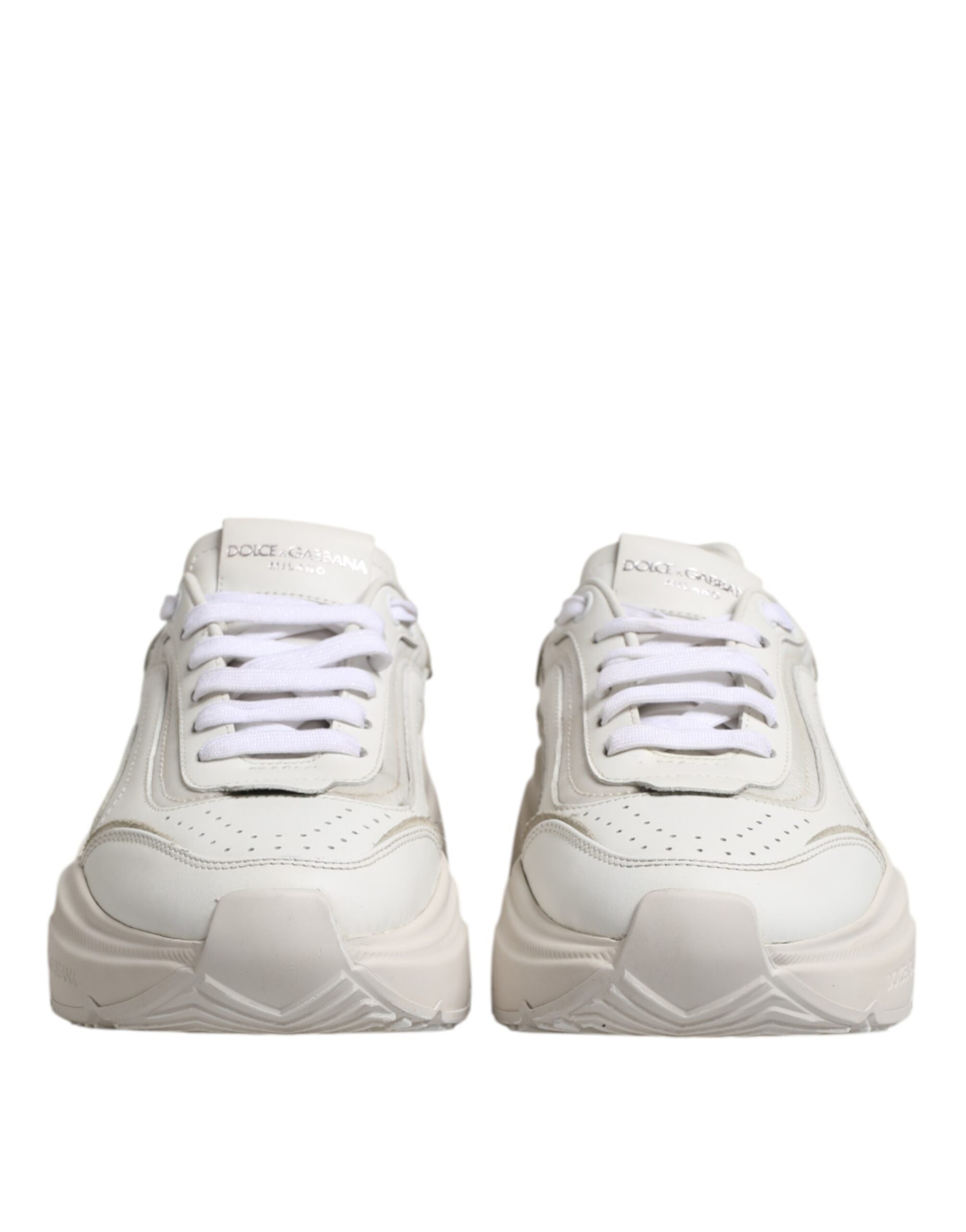 Dolce & Gabbana White Daymaster Low Top Sneakers Shoes