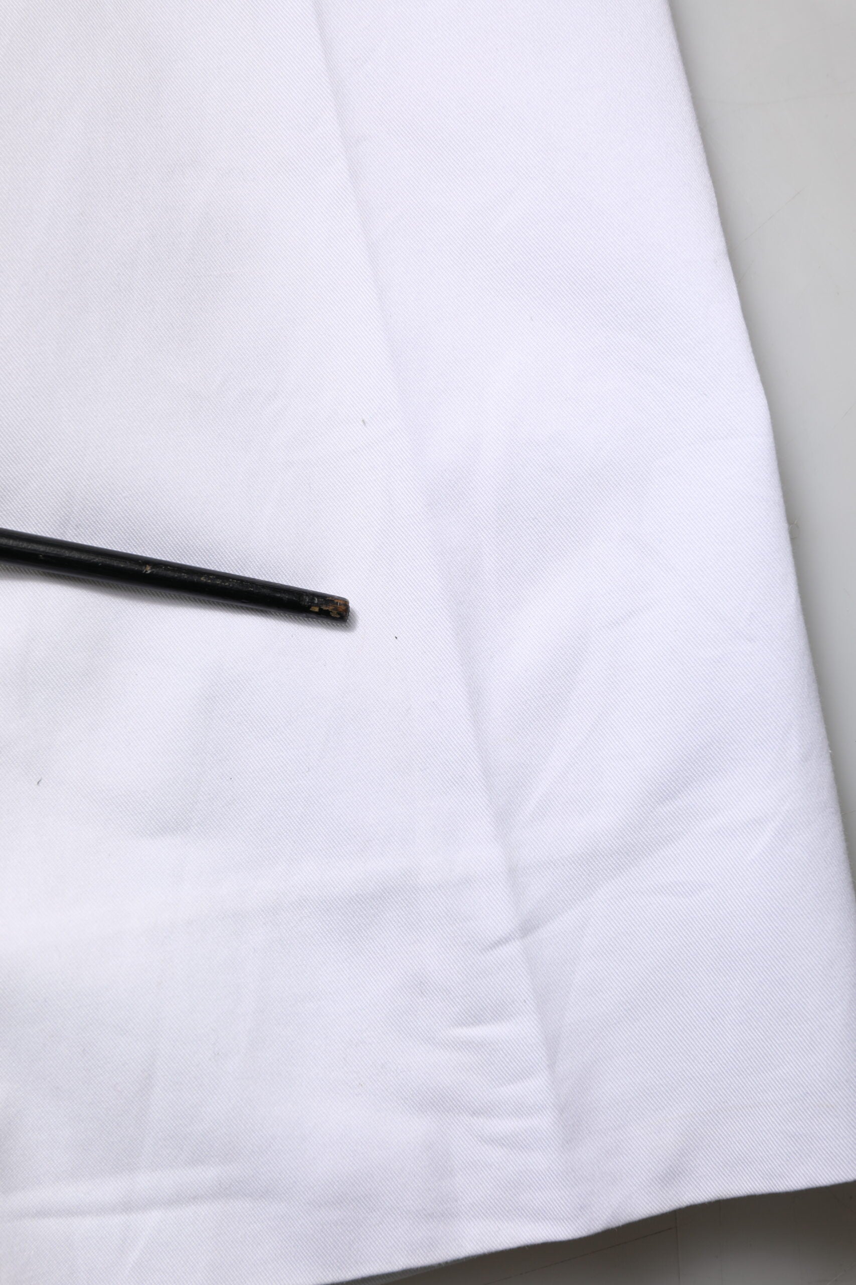 Dolce & Gabbana White Cotton Dress Slim Formal Trouser Pants