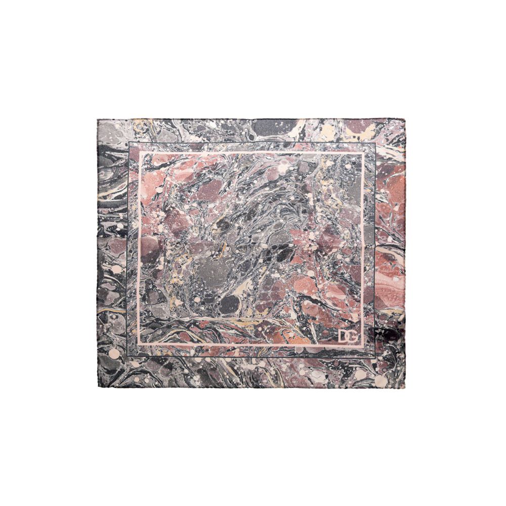 Dolce & Gabbana Multicolor Silk Pocket Square