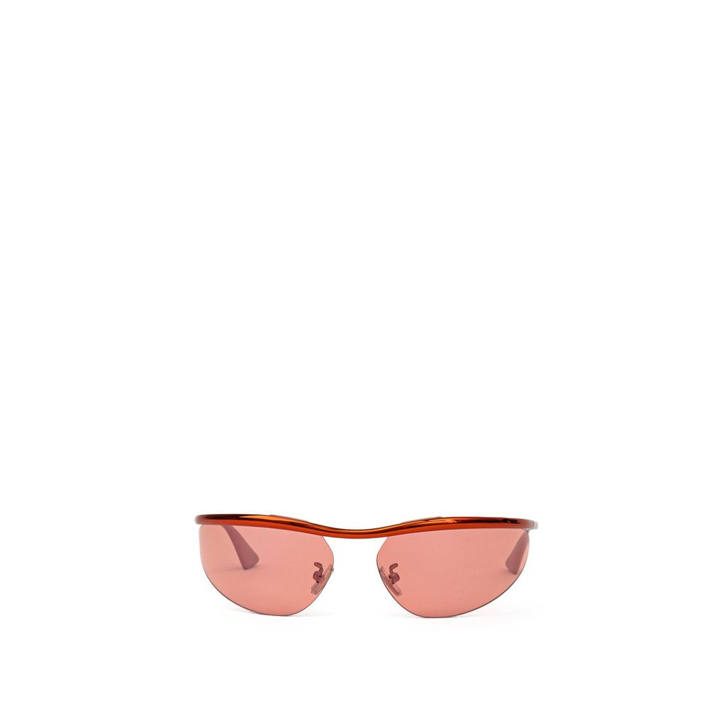 Bottega Veneta Orange Metal Sunglass