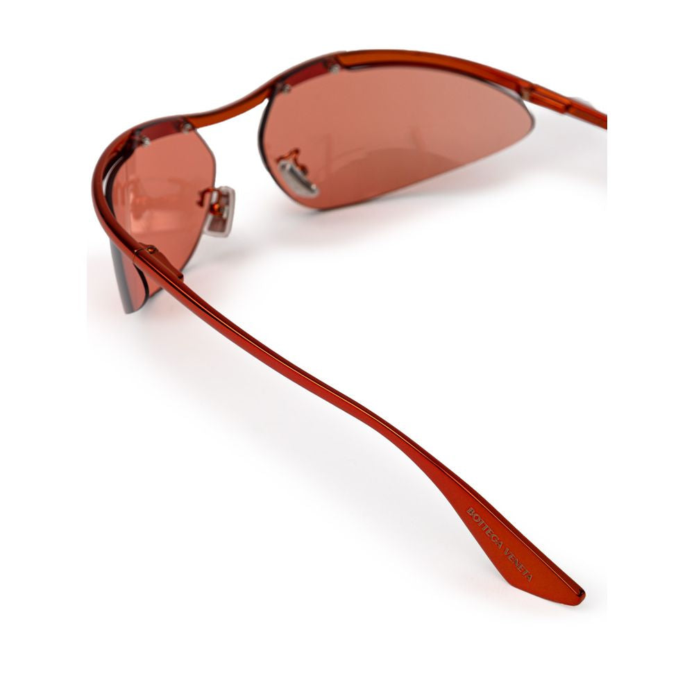 Bottega Veneta Orange Metal Sunglass