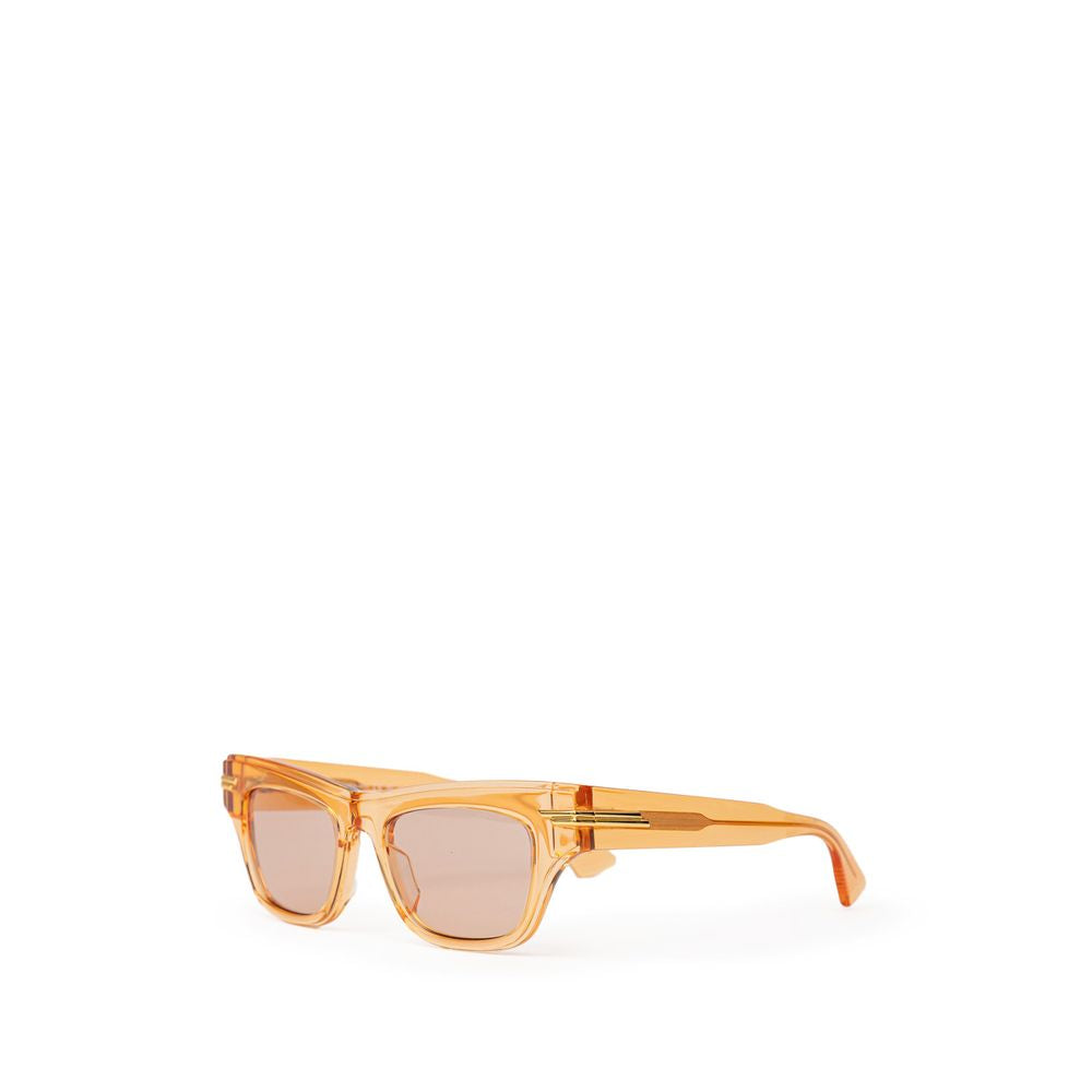 Bottega Veneta Orange Acetate Sunglass
