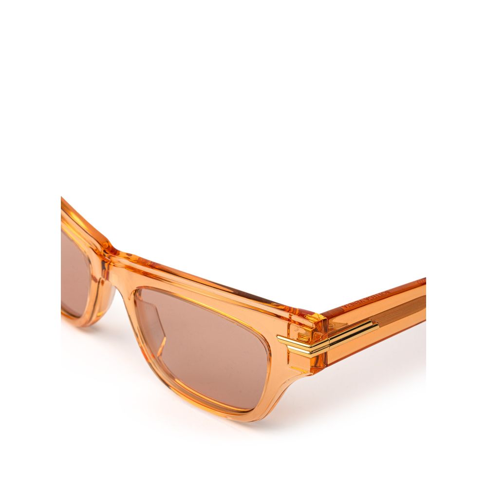 Bottega Veneta Orange Acetate Sunglass