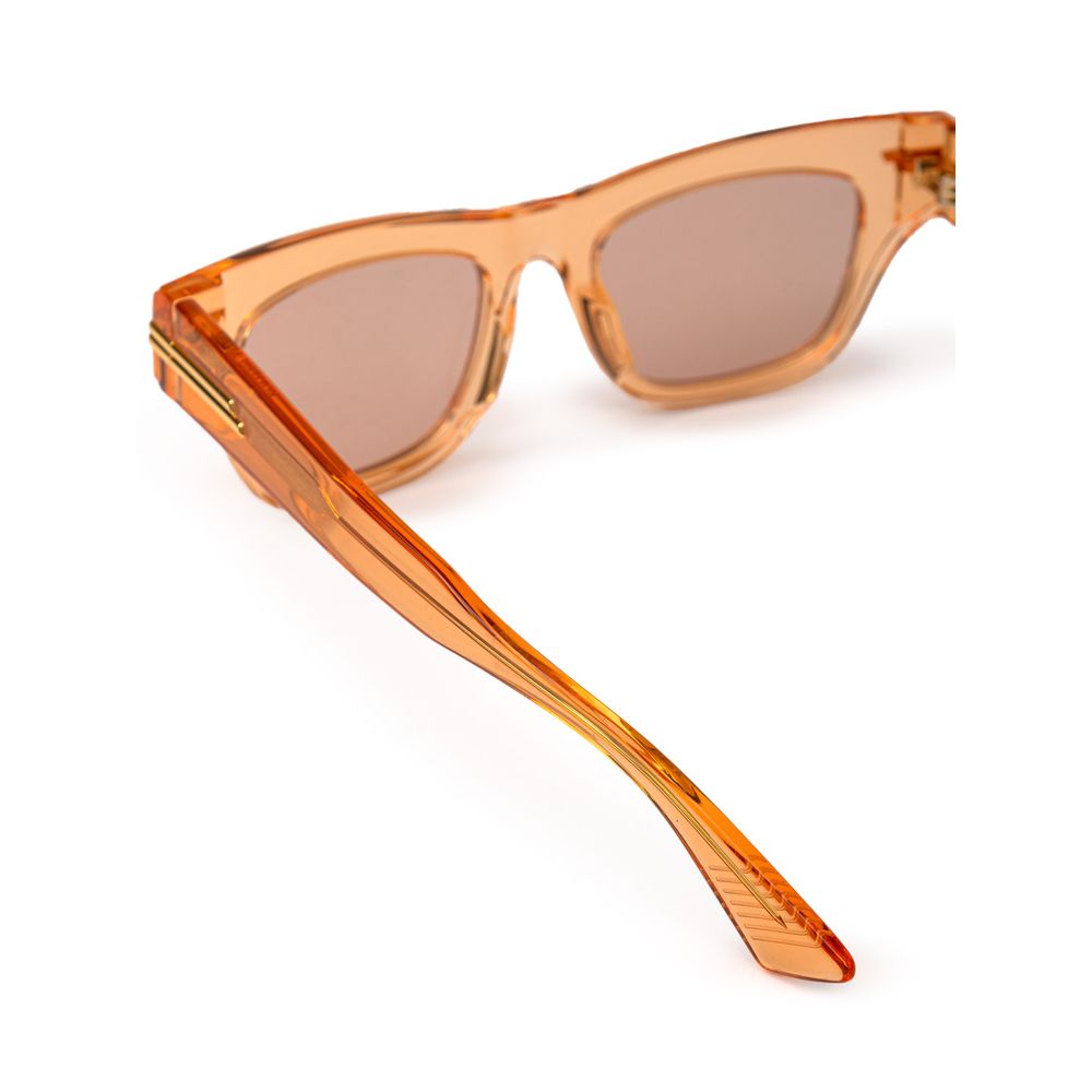 Bottega Veneta Orange Acetate Sunglass