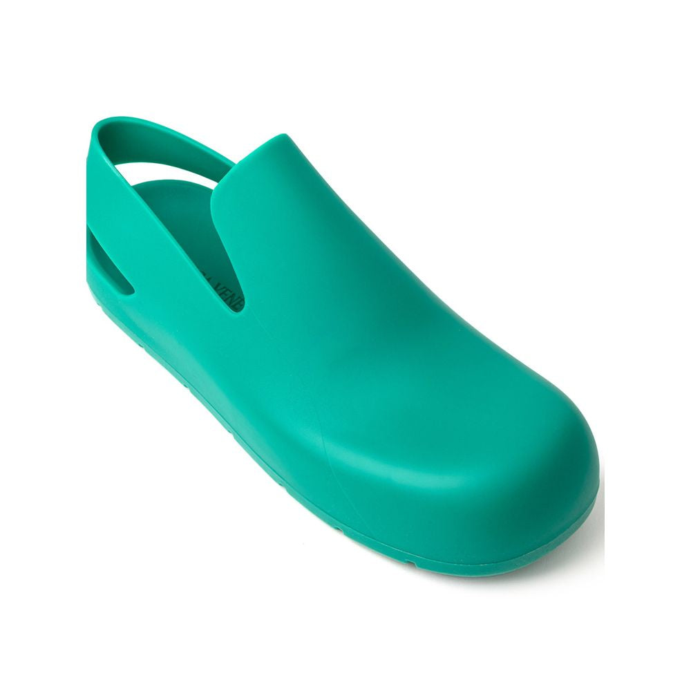 Bottega Veneta Green Cotton Slipper