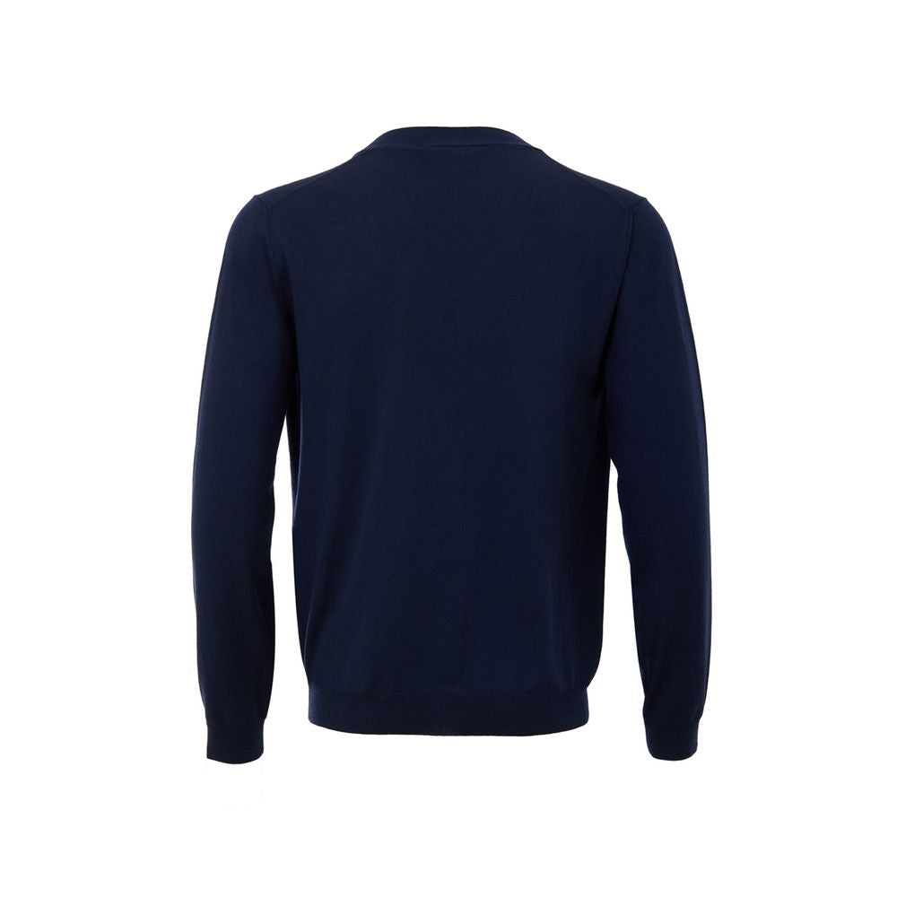 Gucci Blue Wool Cardigan