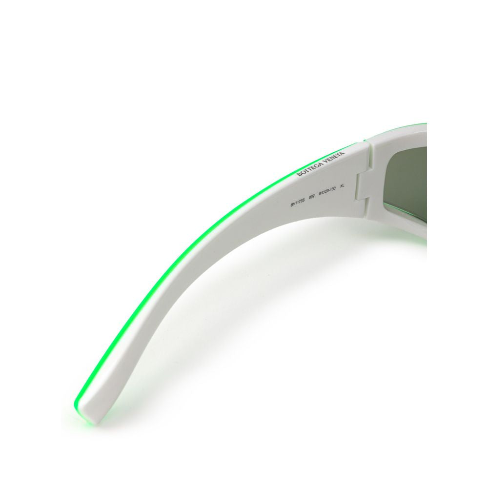 Bottega Veneta Green Acetate Sunglass