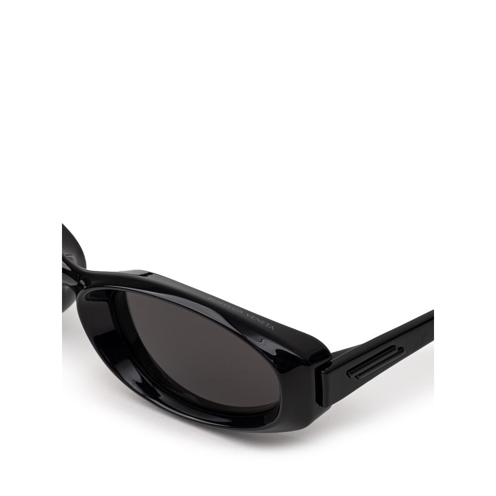 Bottega Veneta Black Acetate Sunglass