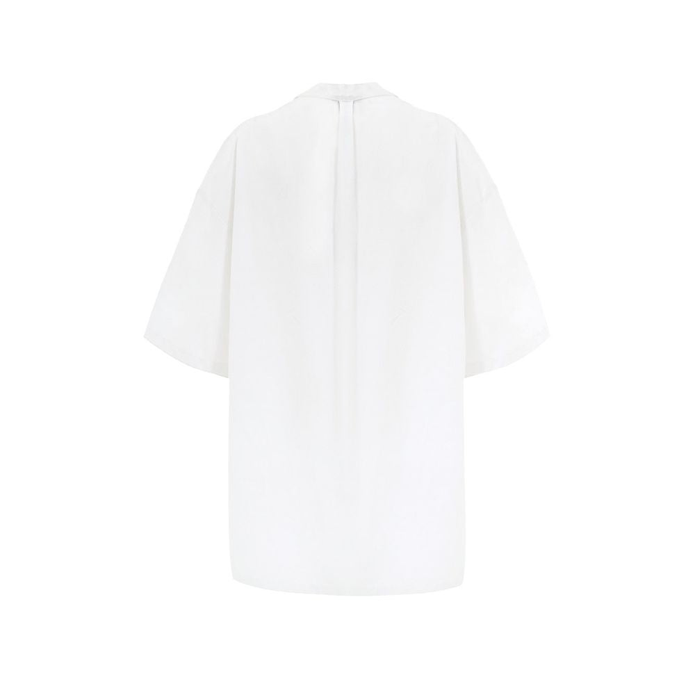 Gucci White Cotton Shirt