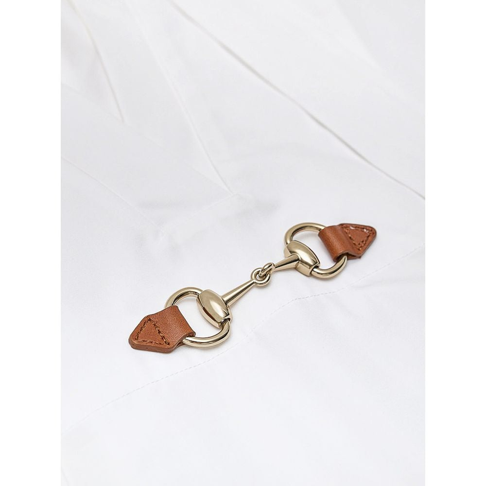 Gucci White Cotton Shirt