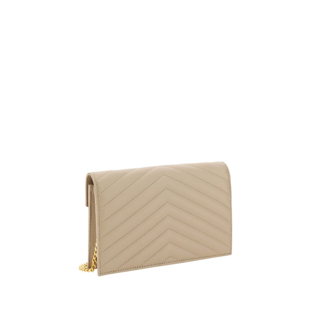 Saint Laurent Wallet with Chain