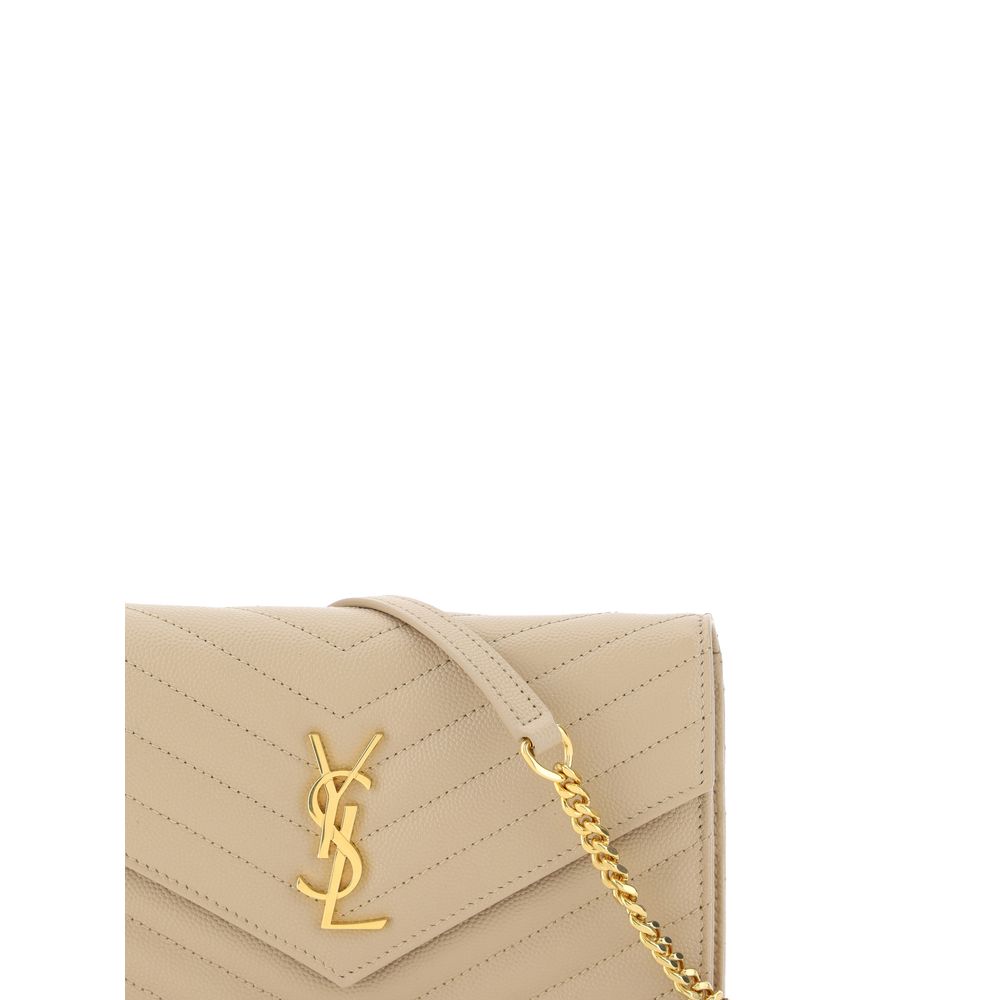 Saint Laurent Wallet with Chain