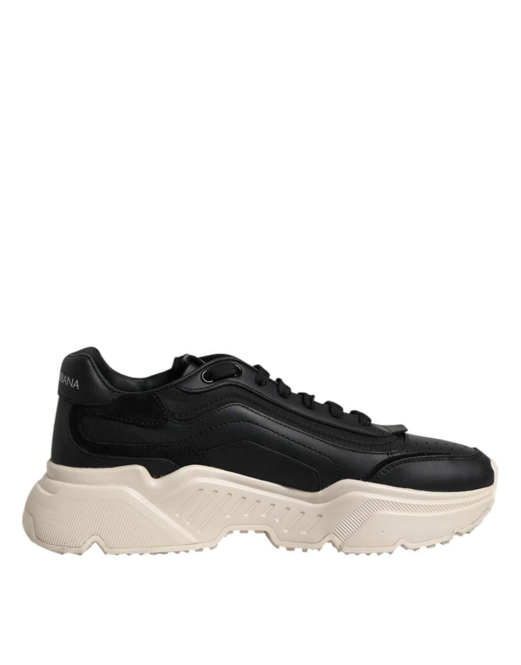 Dolce & Gabbana Black White Daymaster Low Top Sneakers Shoes