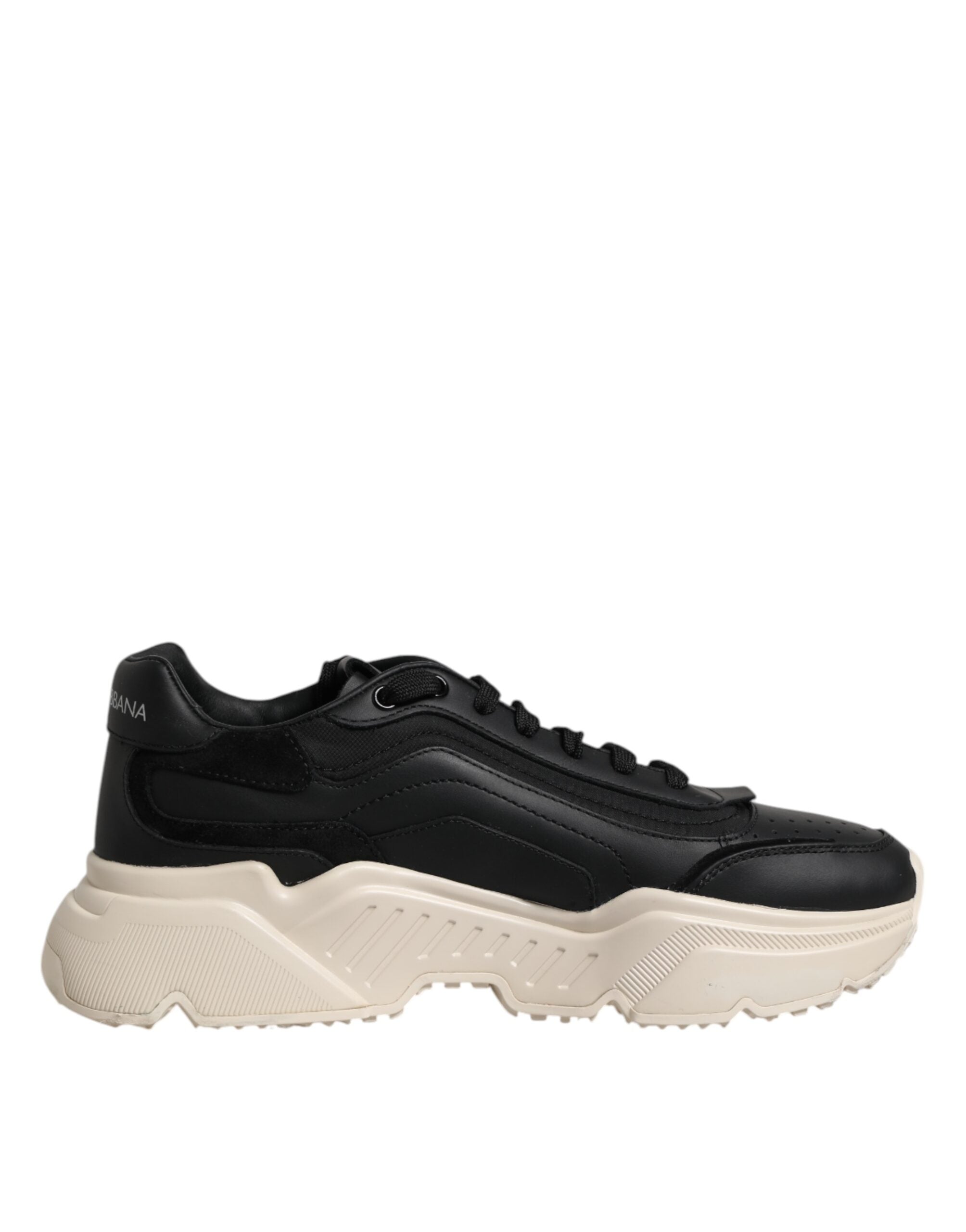 Dolce & Gabbana Black White Daymaster Low Top Sneakers Shoes
