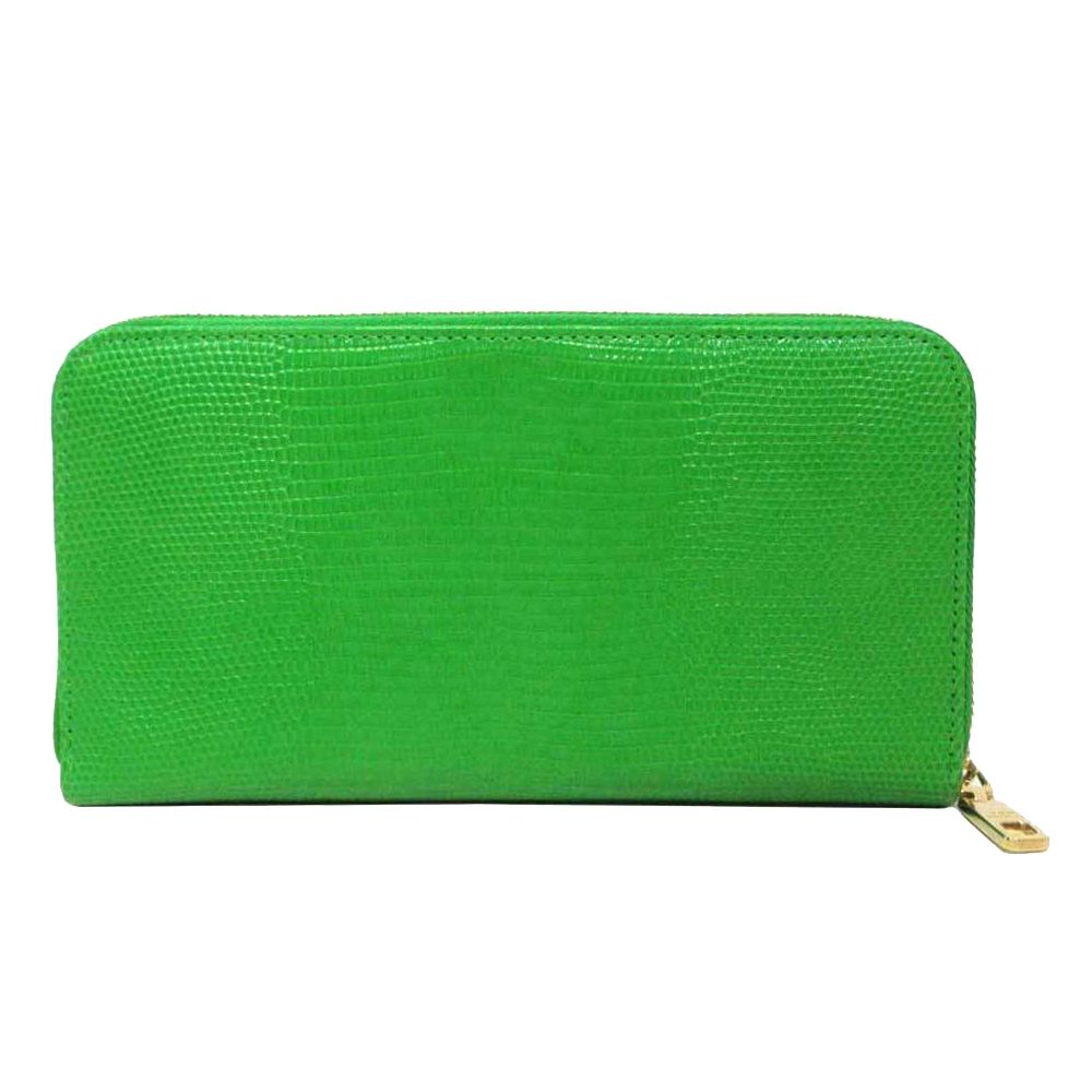 Dolce & Gabbana Green Calfskin Women Wallet