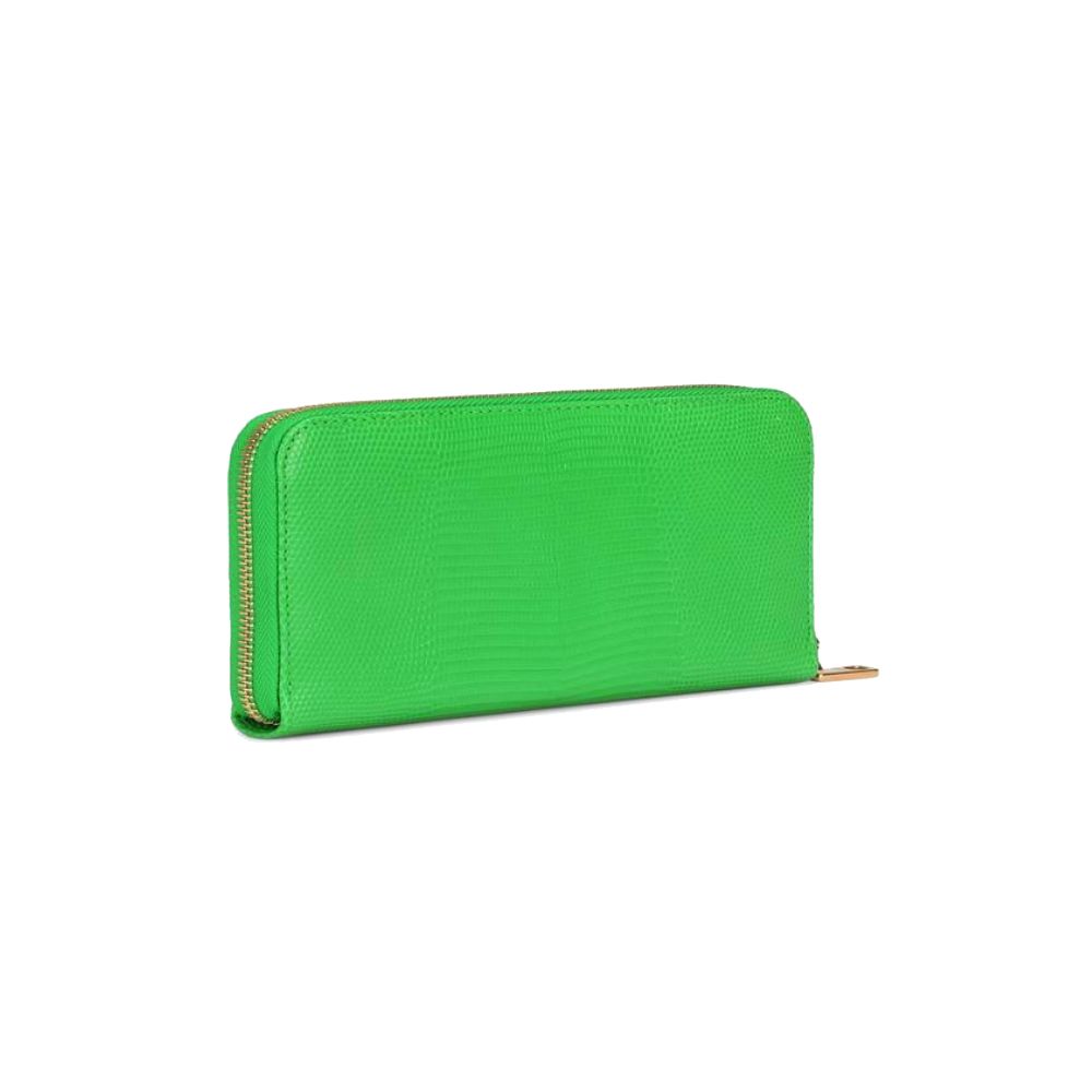 Dolce & Gabbana Green Calfskin Women Wallet
