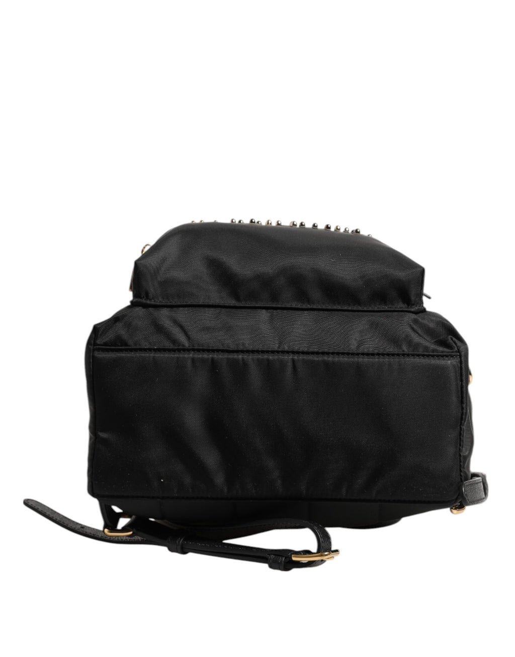 Dolce & Gabbana Black Nylon #DGFAMILY VULCANO Embellished Backpack Bag