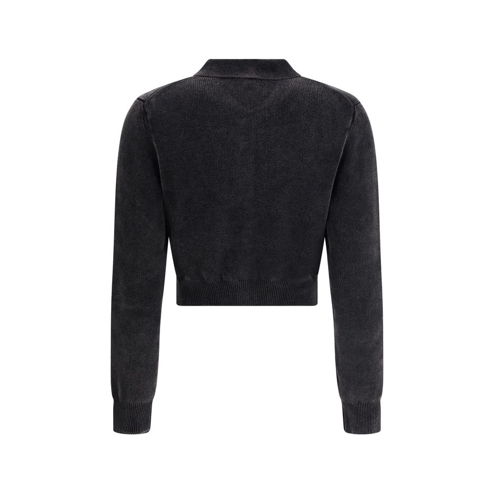 Alexander Wang Polo Cardigan crop
