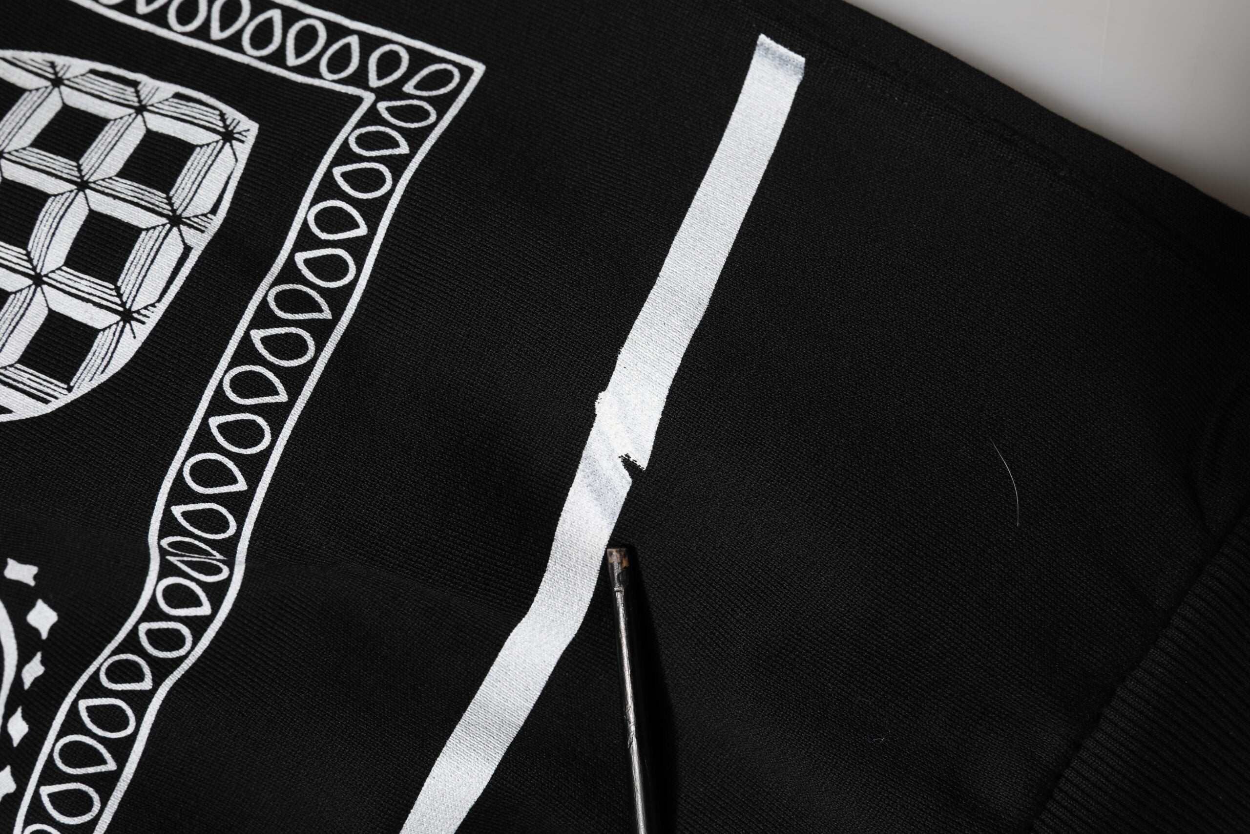 Dolce & Gabbana Black Bandana Hooded Men Sweatshirt Sweater