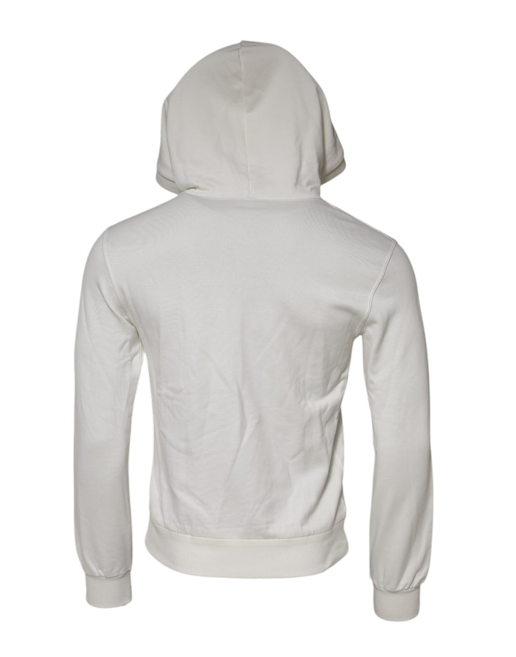 Dolce & Gabbana White King Caesar Hooded Sweatshirt Sweater