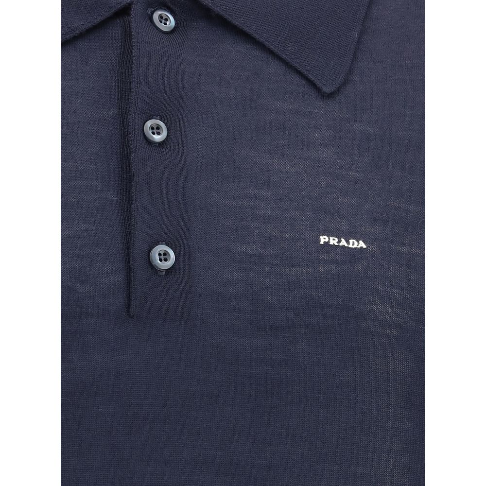 Prada Wool Polo Sweater