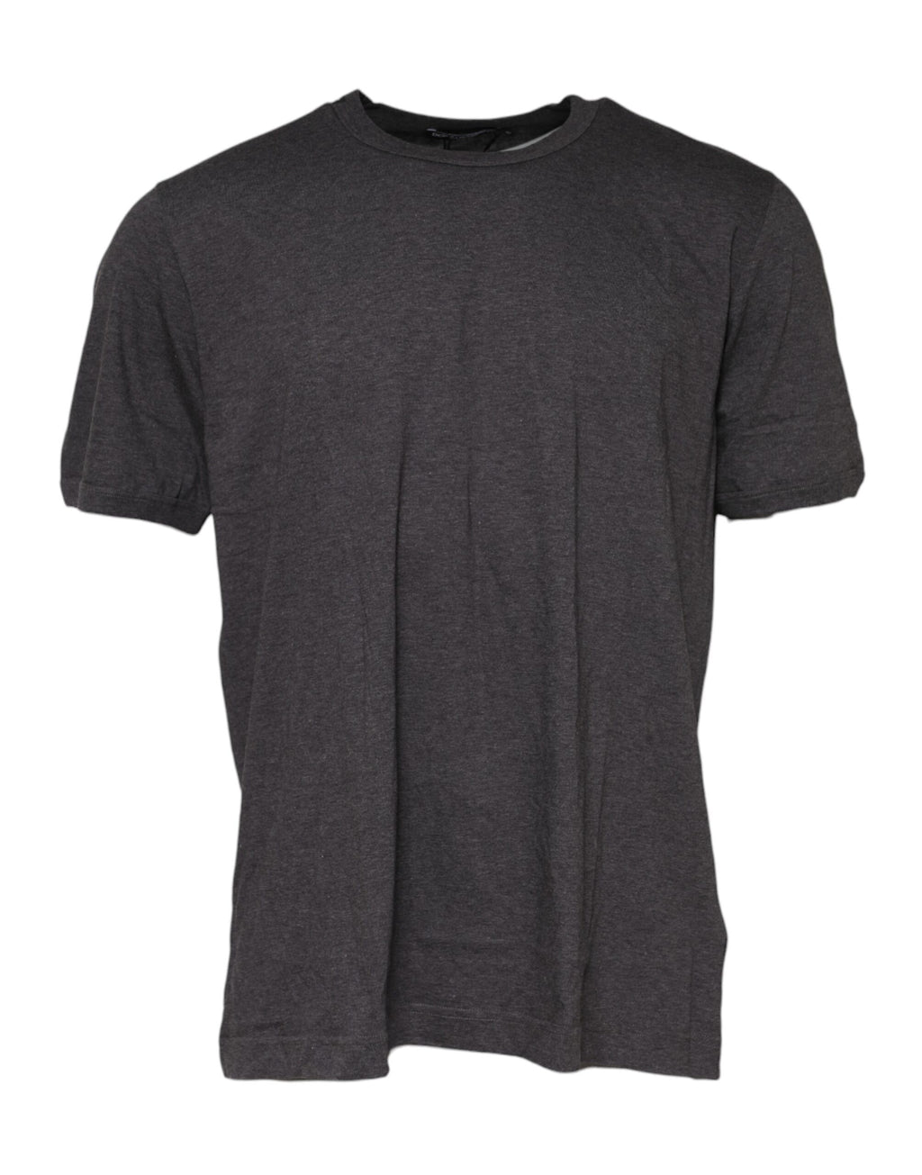 Dolce & Gabbana Dark Gray Crew Neck Short Sleeves T-shirt