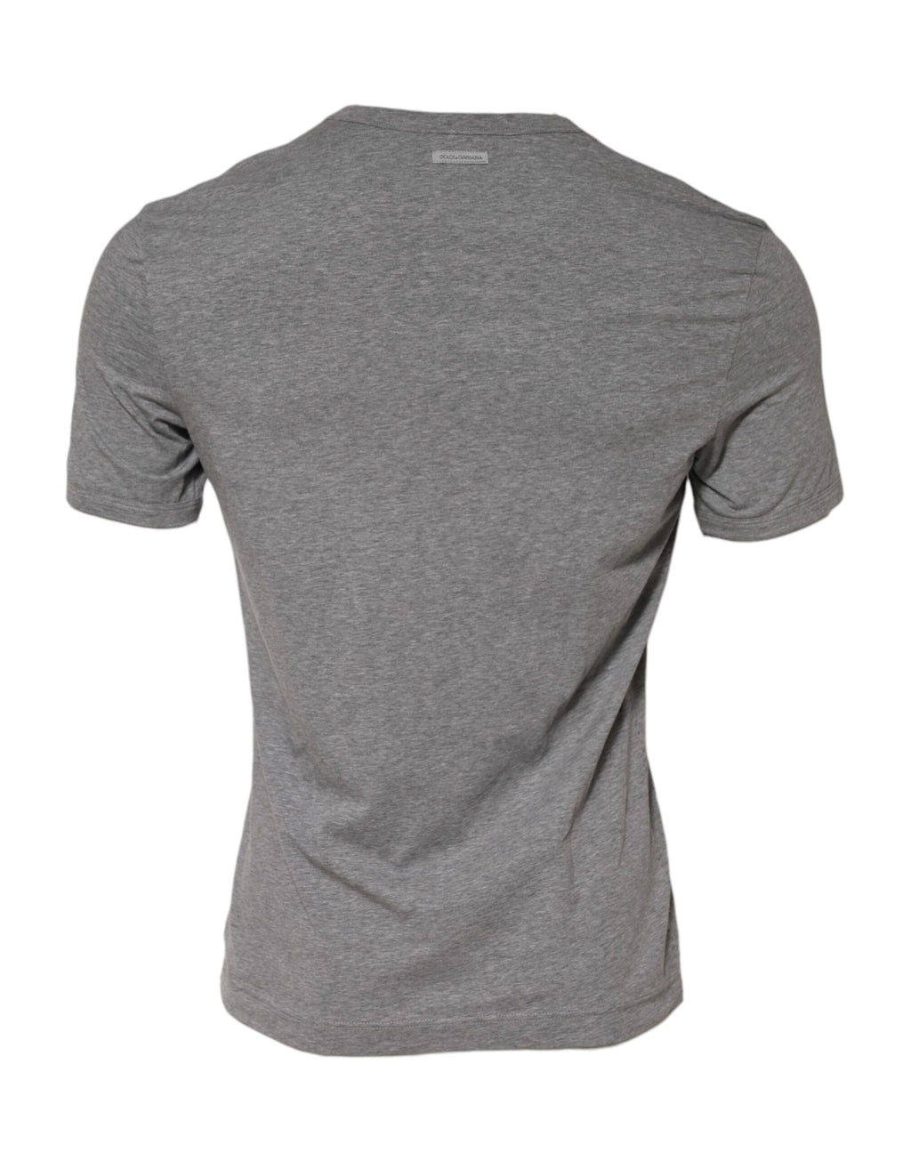 Dolce & Gabbana Gray Crew Neck Short Sleeves Underwear T-shirt