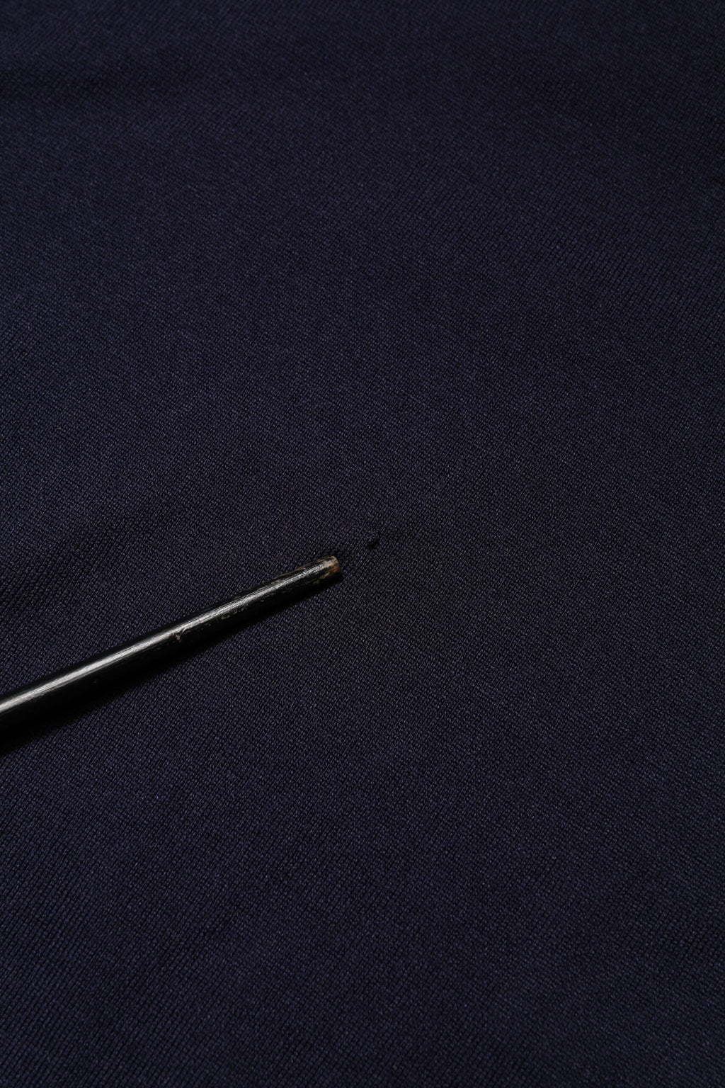 Dolce & Gabbana Dark Blue Silk Crew Neck Short Sleeves T-shirt