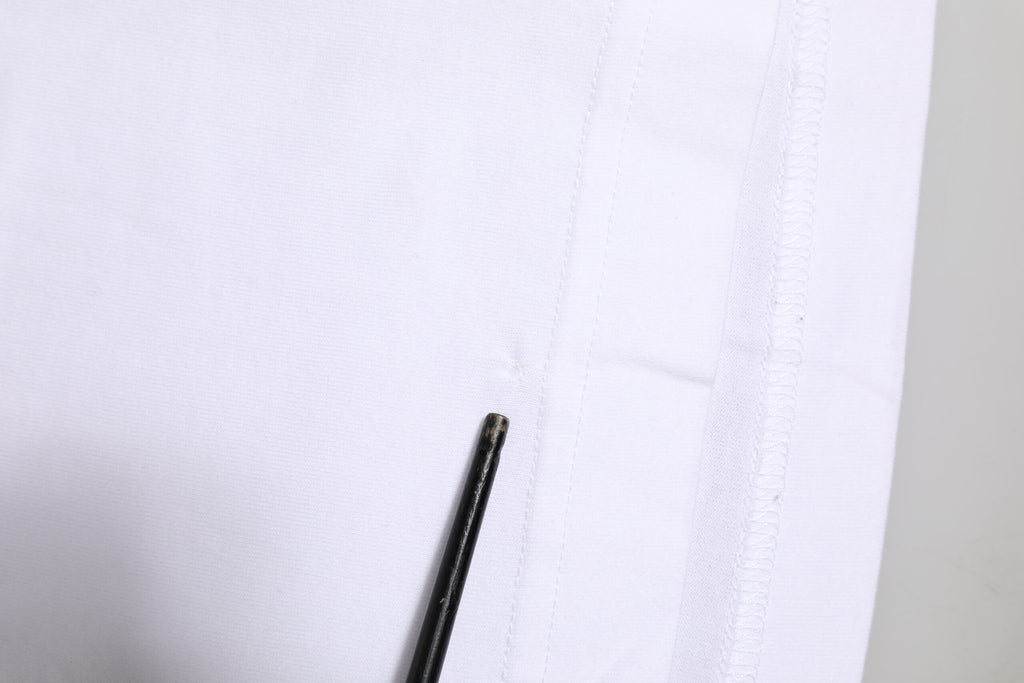 Dolce & Gabbana White Logo Crew Neck Short Sleeves T-shirt