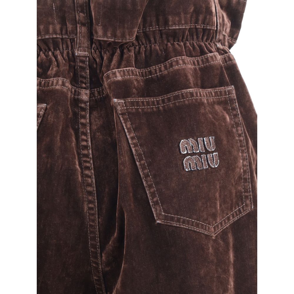 Miu Miu Velvet Pants