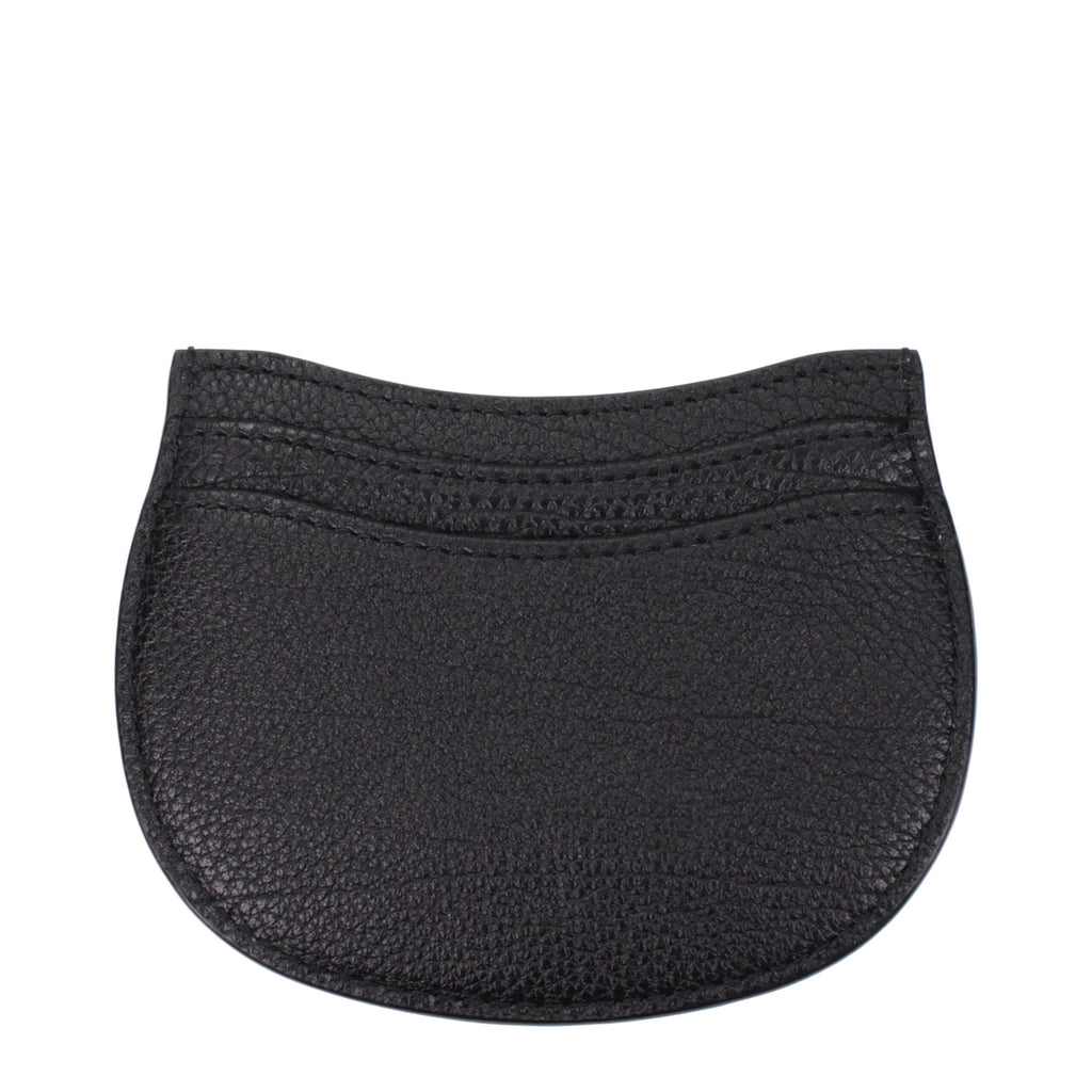 Burberry Black Leather Cardholders