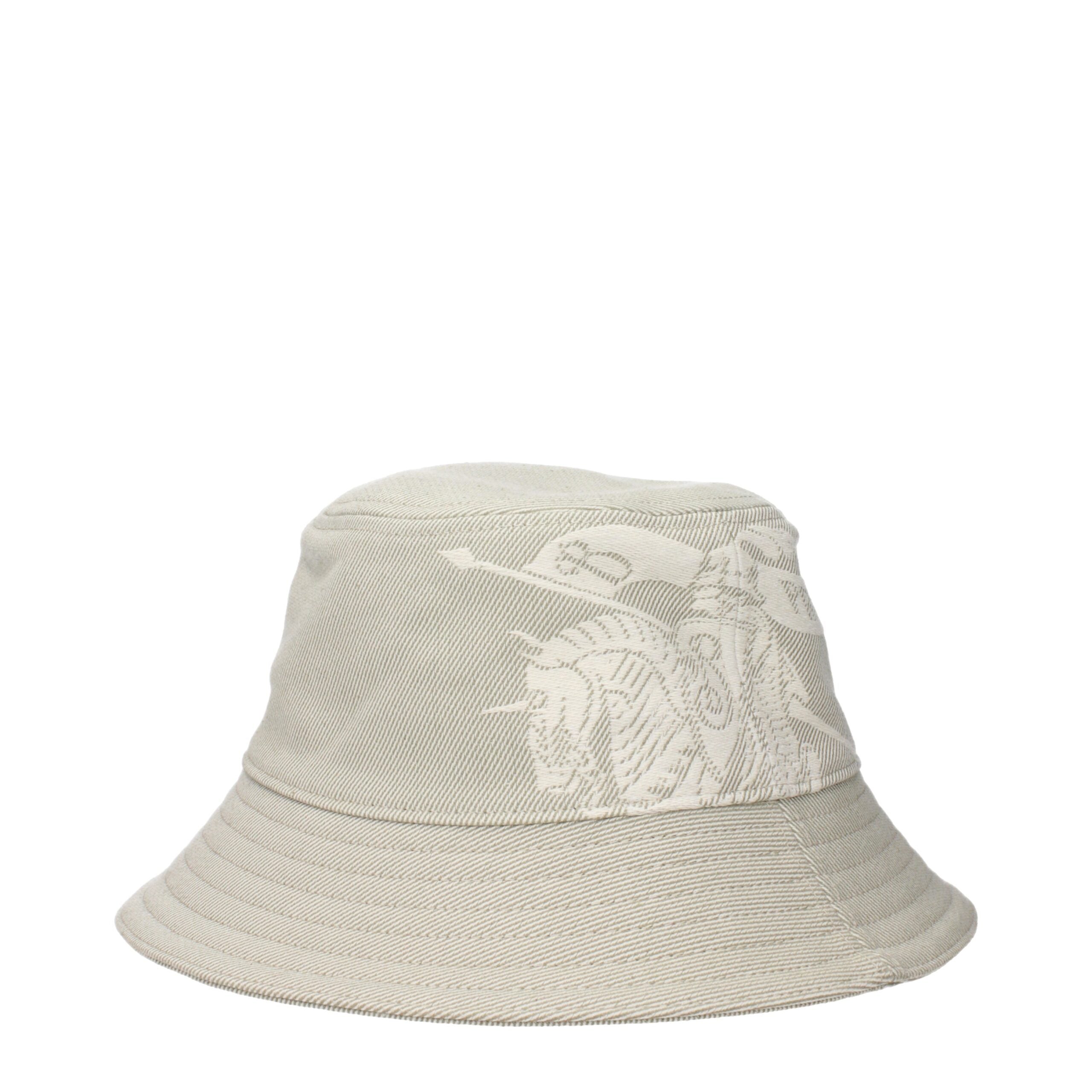 Burberry Green Cotton Bucket Hats