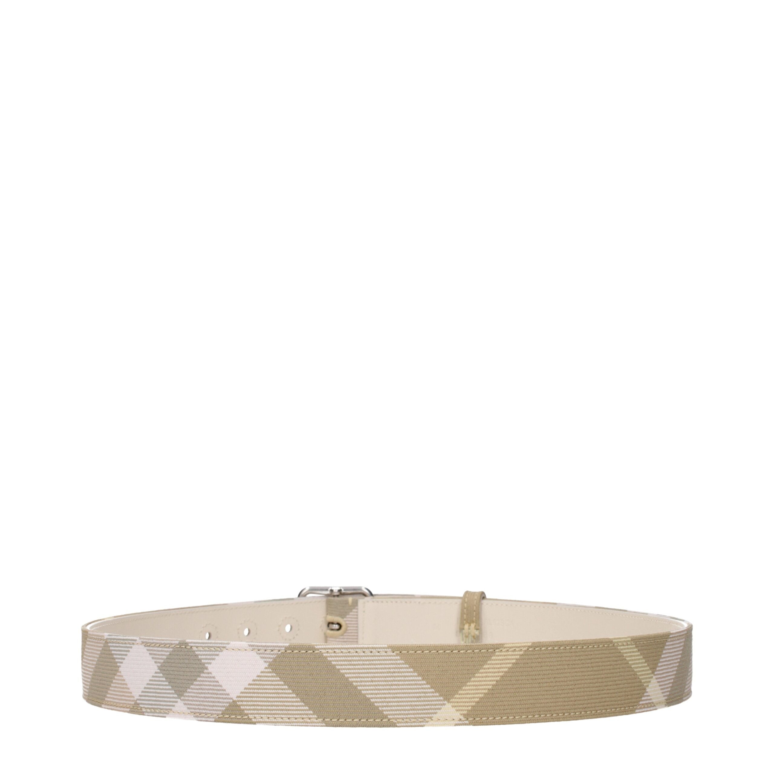 Burberry Beige Fabric Belts