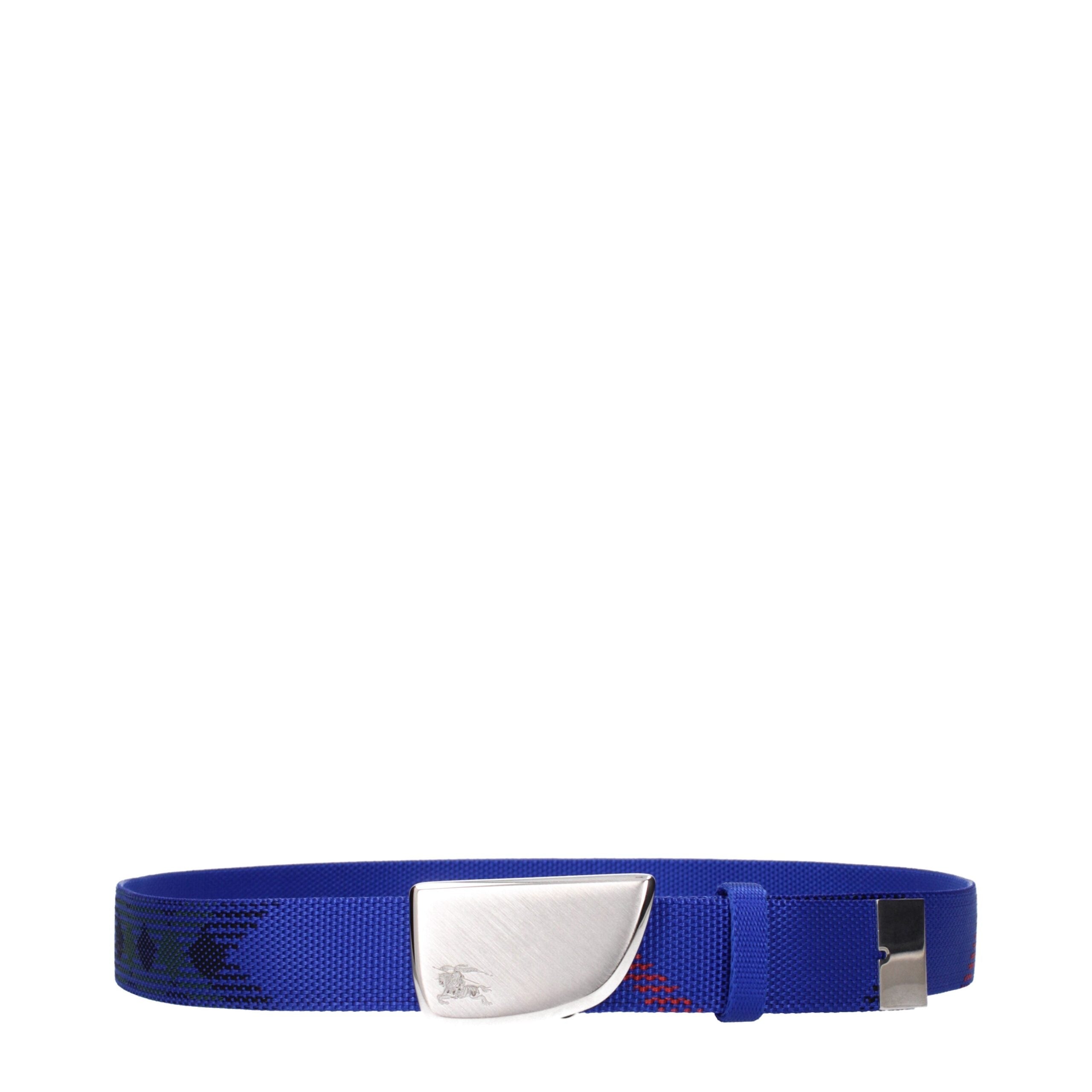 Burberry Blue Fabric Belts