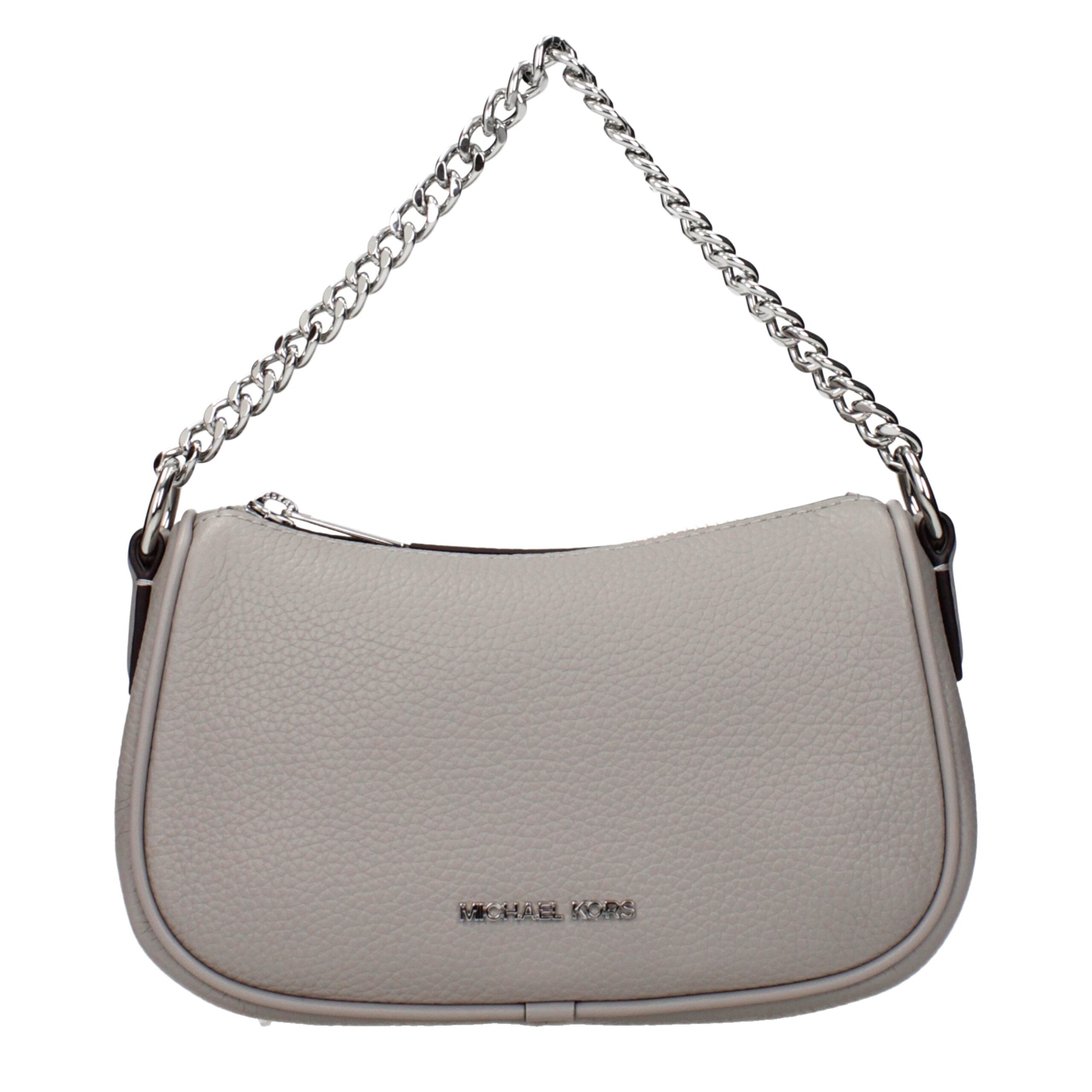 Michael Kors Gray Leather Handbags