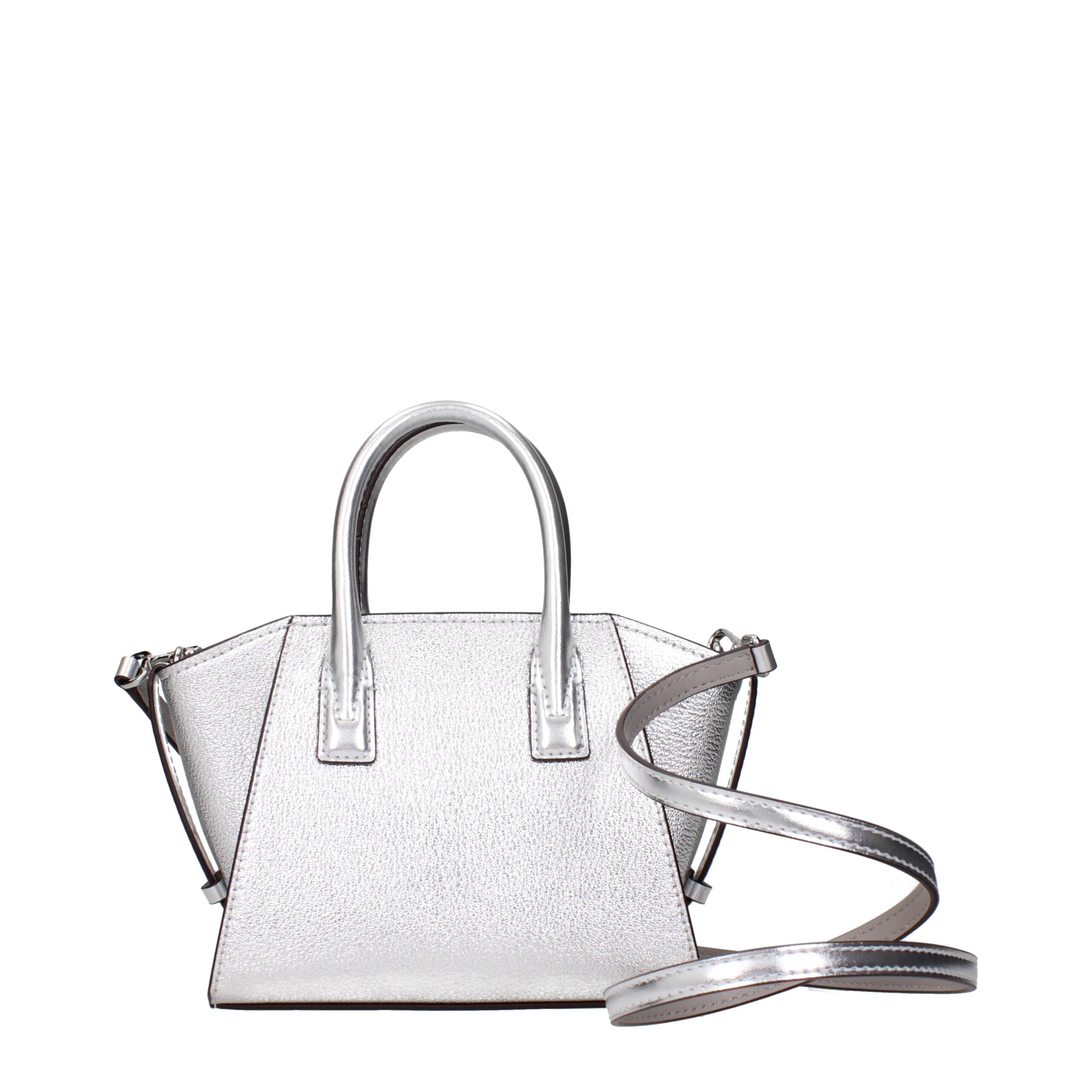 Michael Kors Gray Leather Handbags