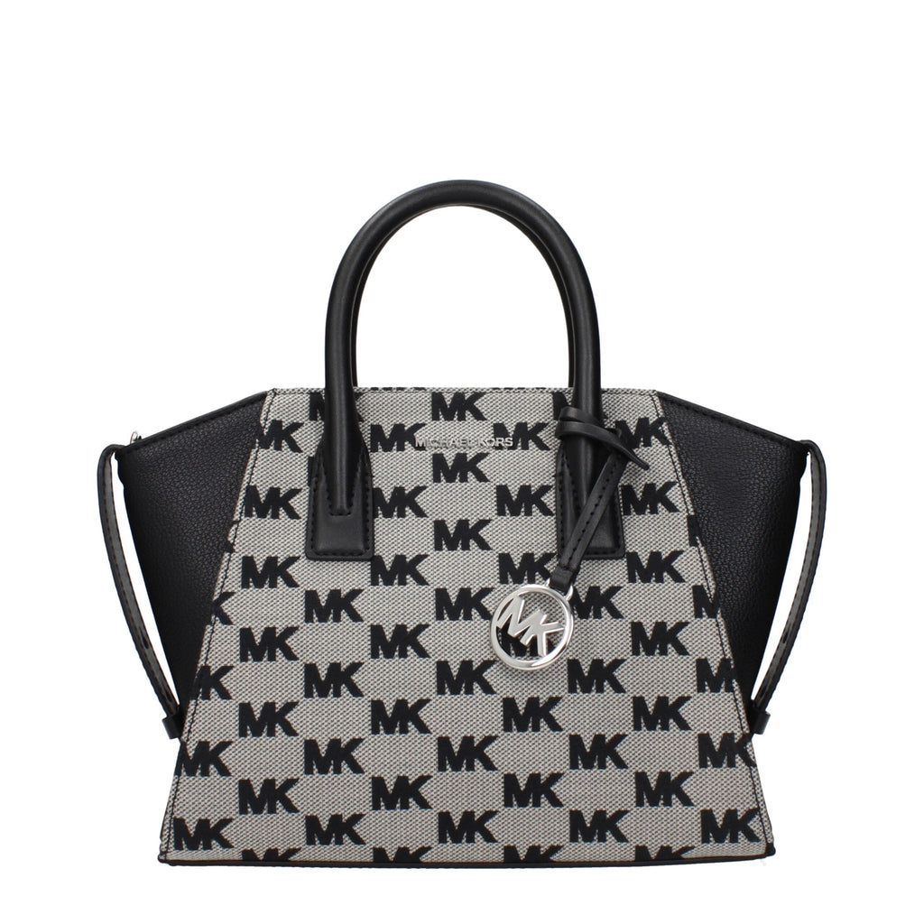 Michael Kors Black Fabric Handbags