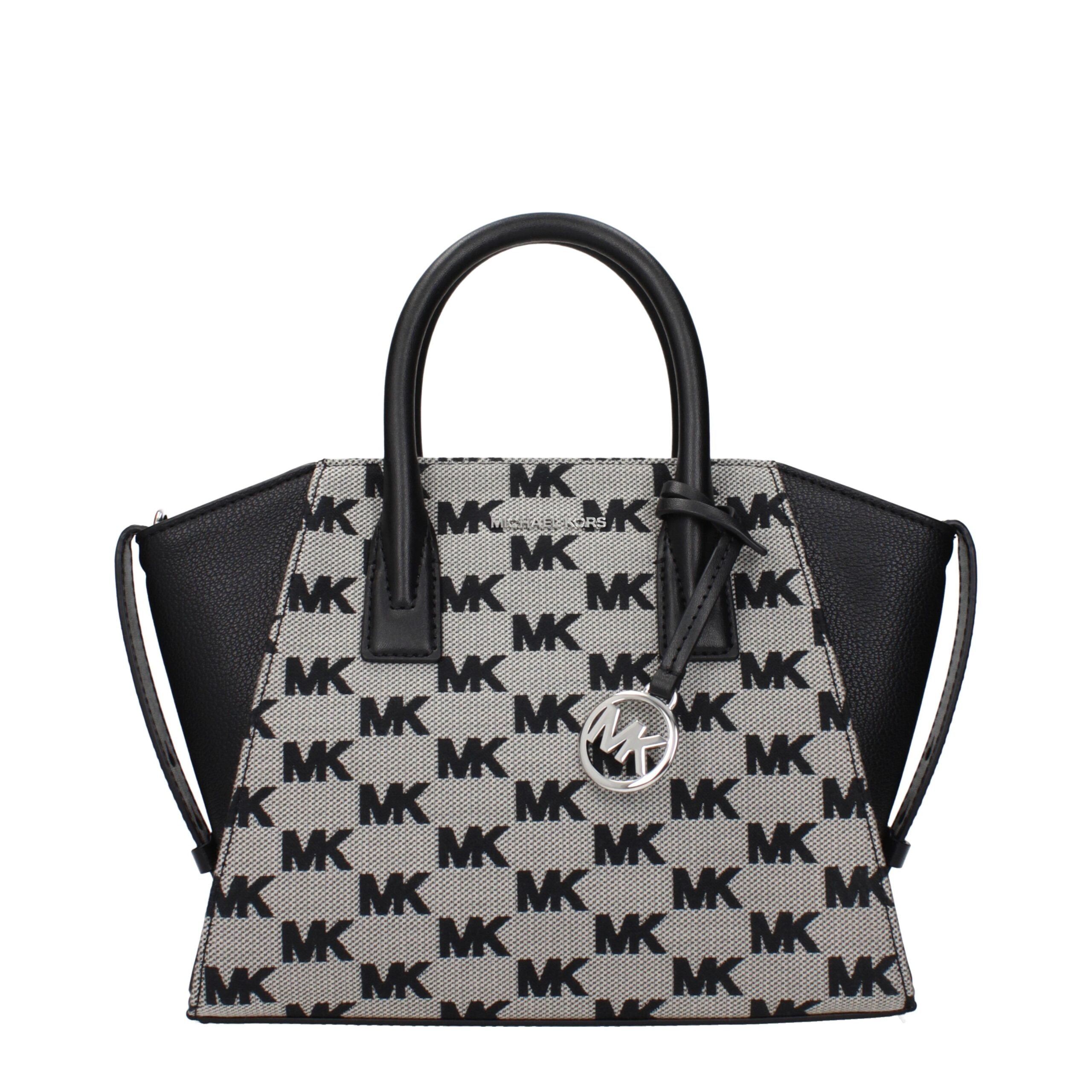 Michael Kors Black Fabric Handbags