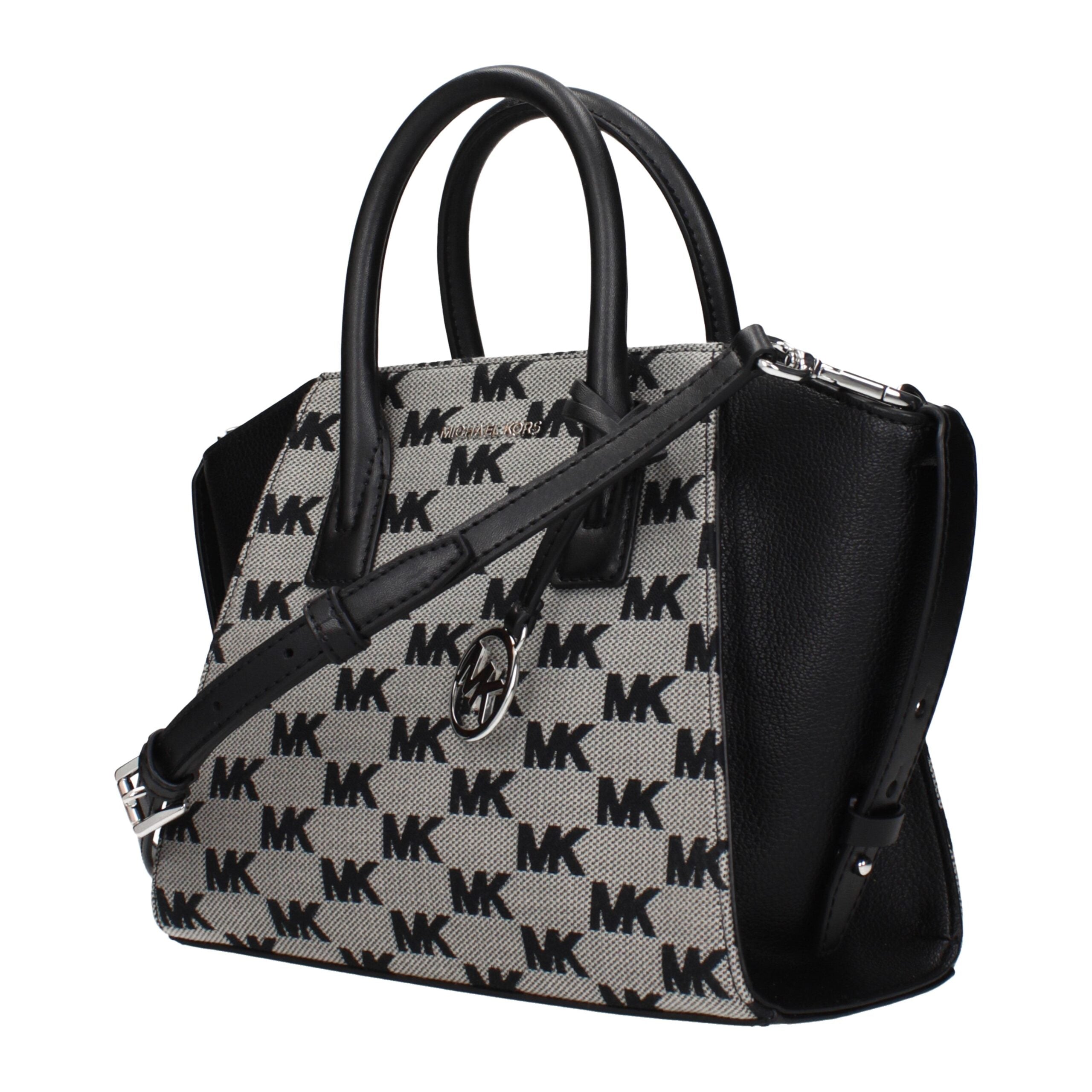Michael Kors Black Fabric Handbags