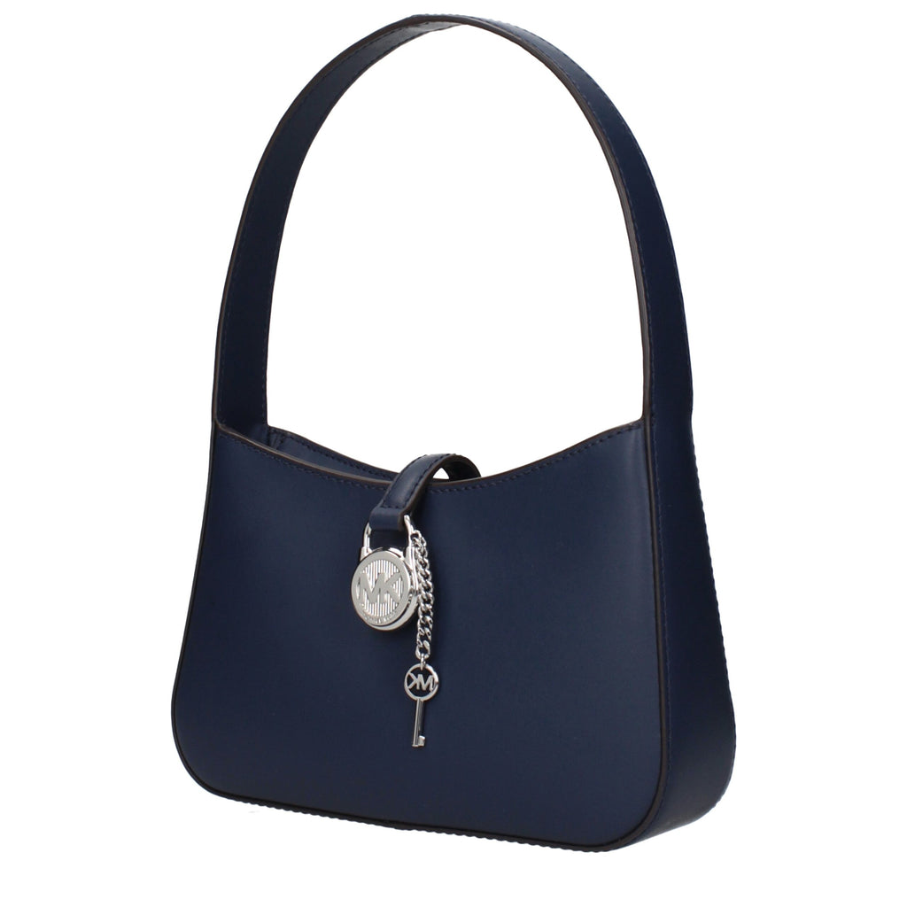 Michael Kors Blue Leather Handbags